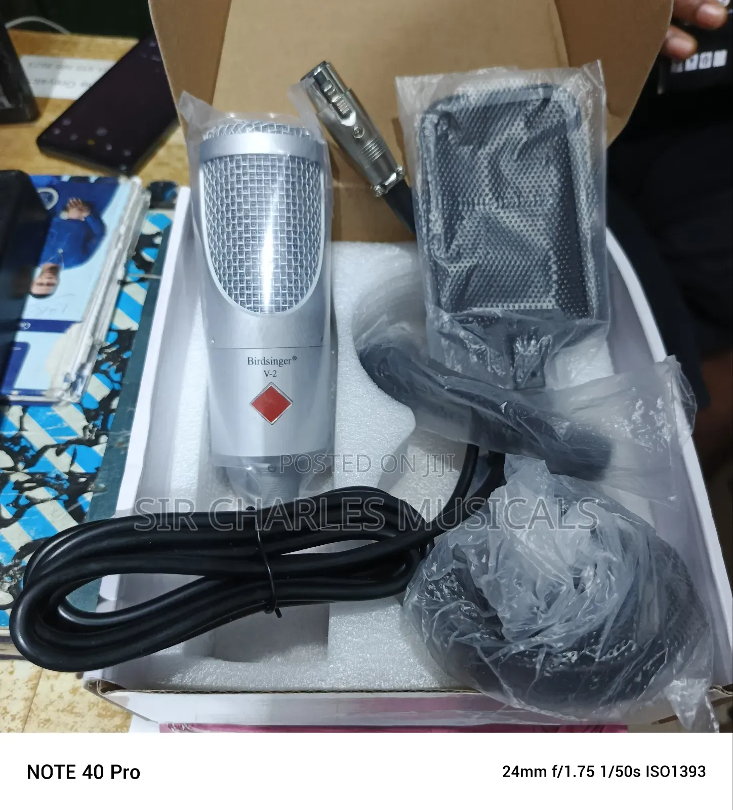 High Quality Bird Singer v-2 Condenser Studio Microphone