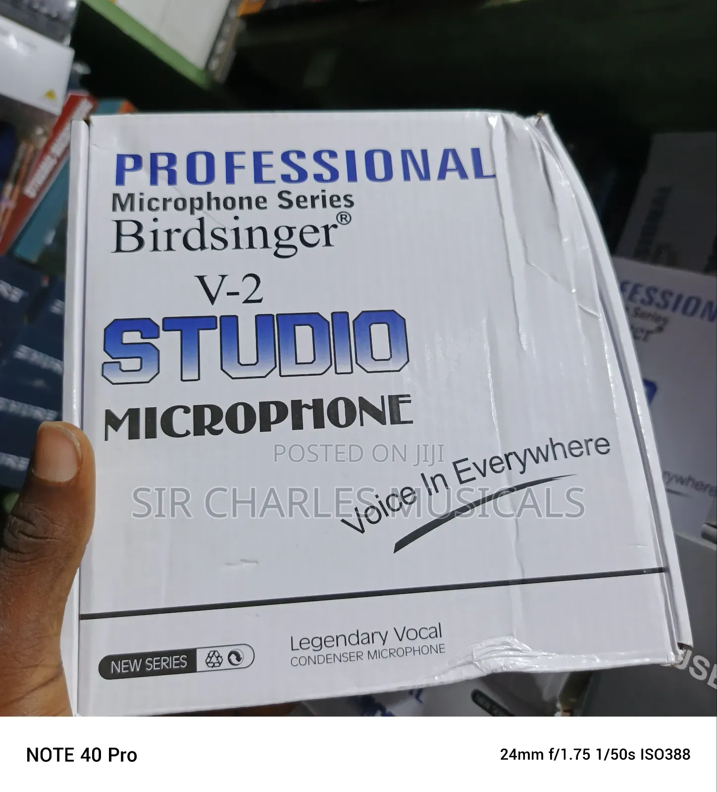 High Quality Bird Singer v-2 Condenser Studio Microphone