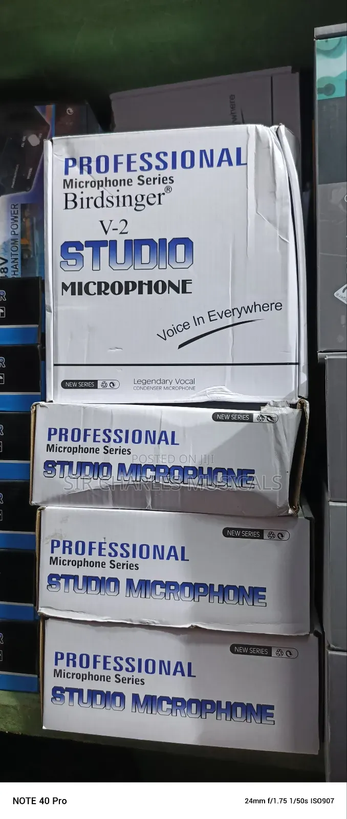 High Quality Bird Singer v-2 Condenser Studio Microphone
