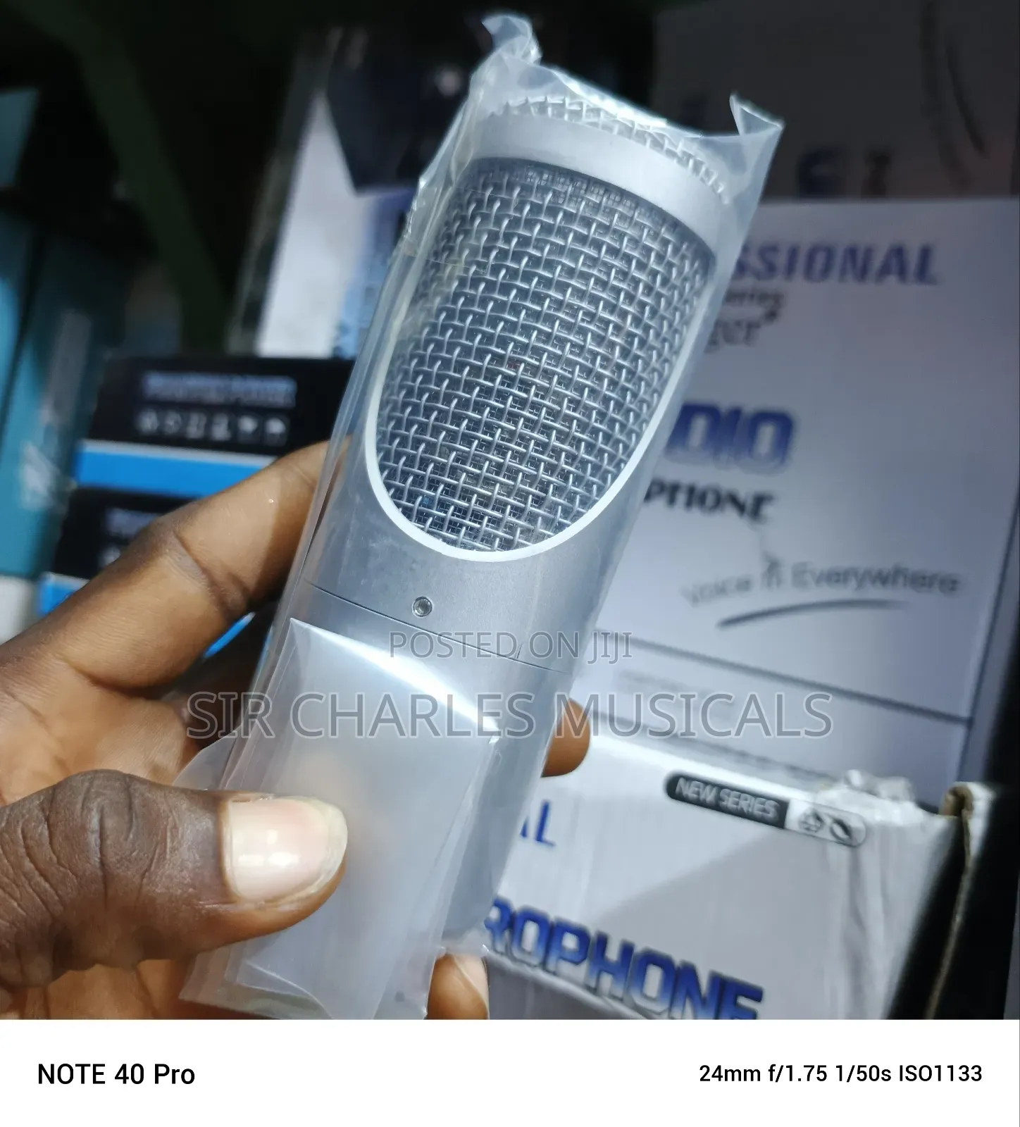High Quality Bird Singer v-2 Condenser Studio Microphone