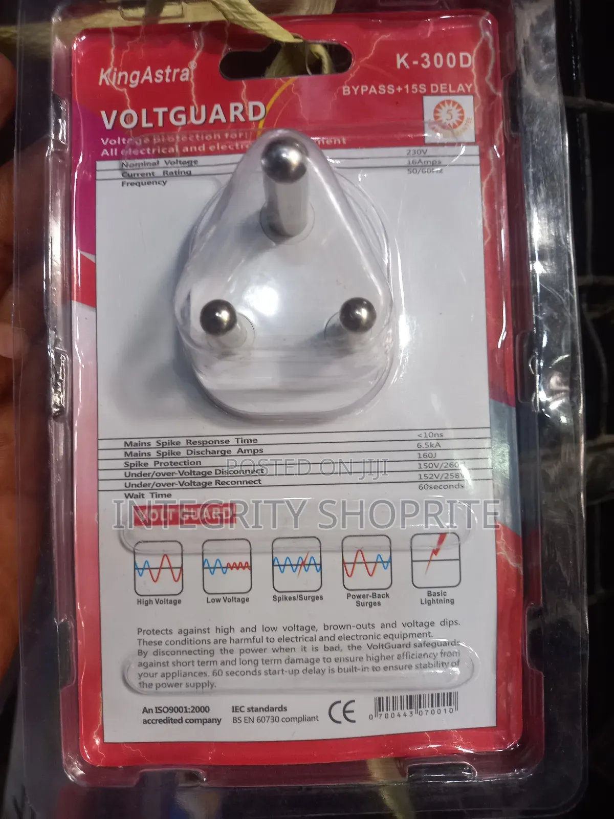 Voltguard Voltage Delay 20amps 3000 Ac-Guard