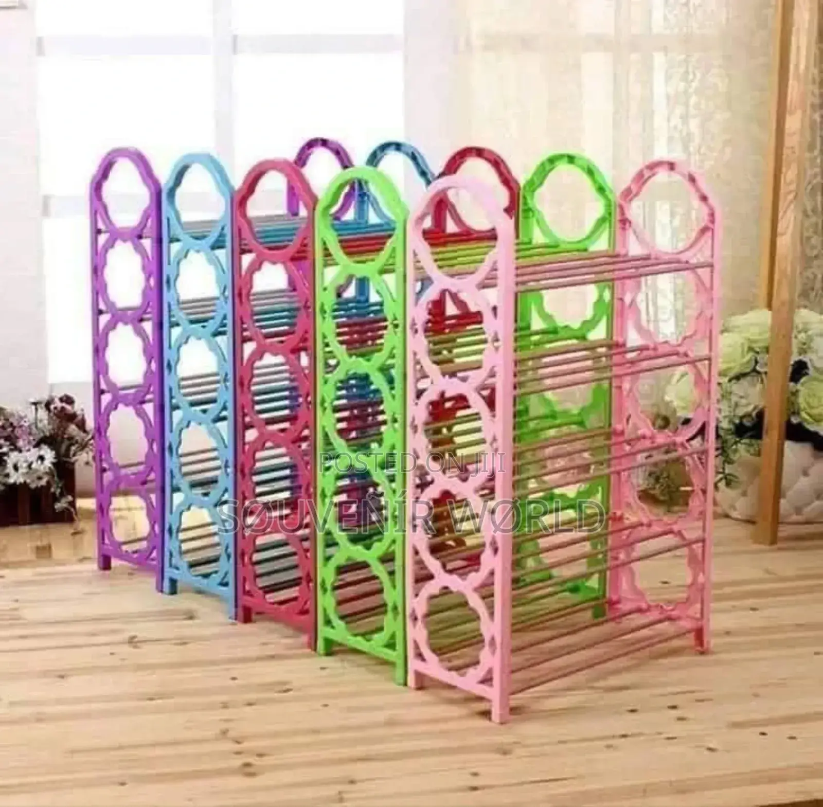 5 Step Plastic Shoe Rack