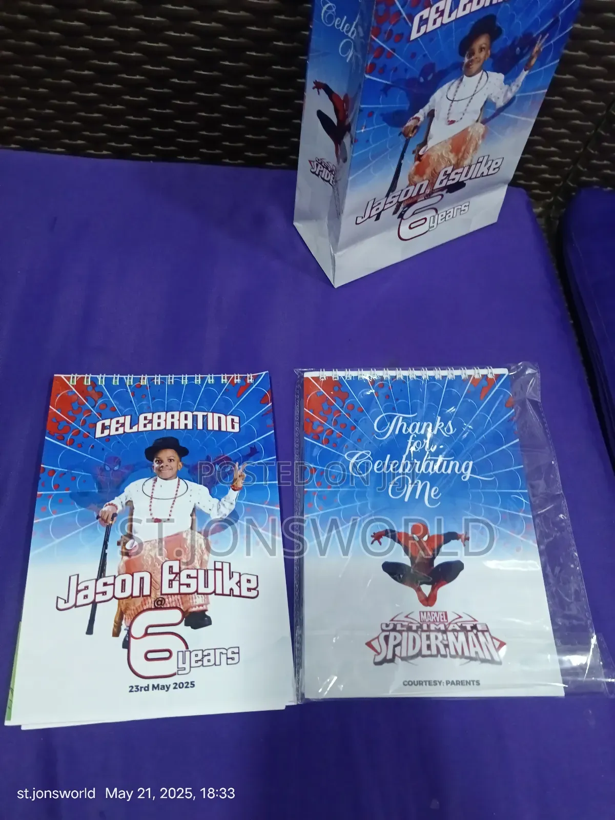 Customized Birthday Colouring Book