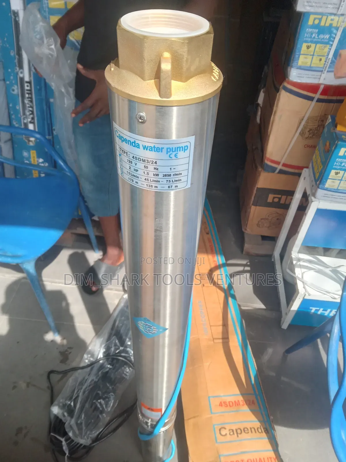Capenda Submersible Water Pump