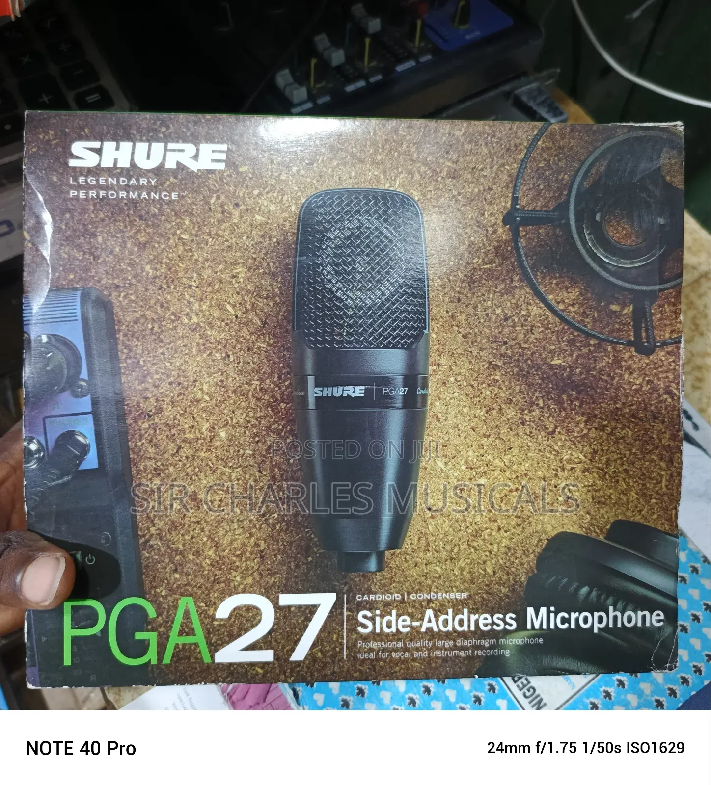 Shure Pga27 Condenser Studio Microphone