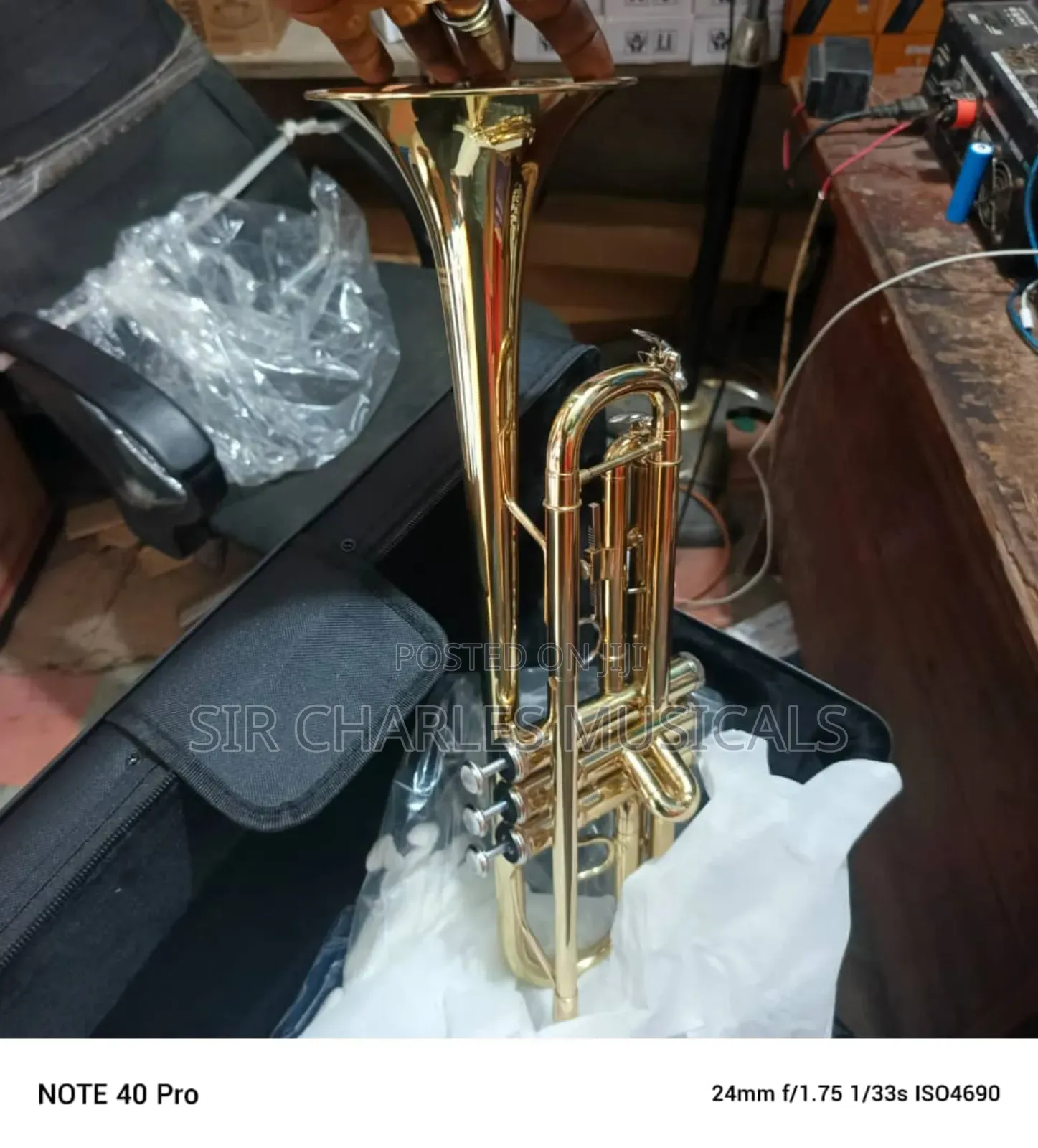 High Quality Yamaha Trumpets Available in Gold and Silver