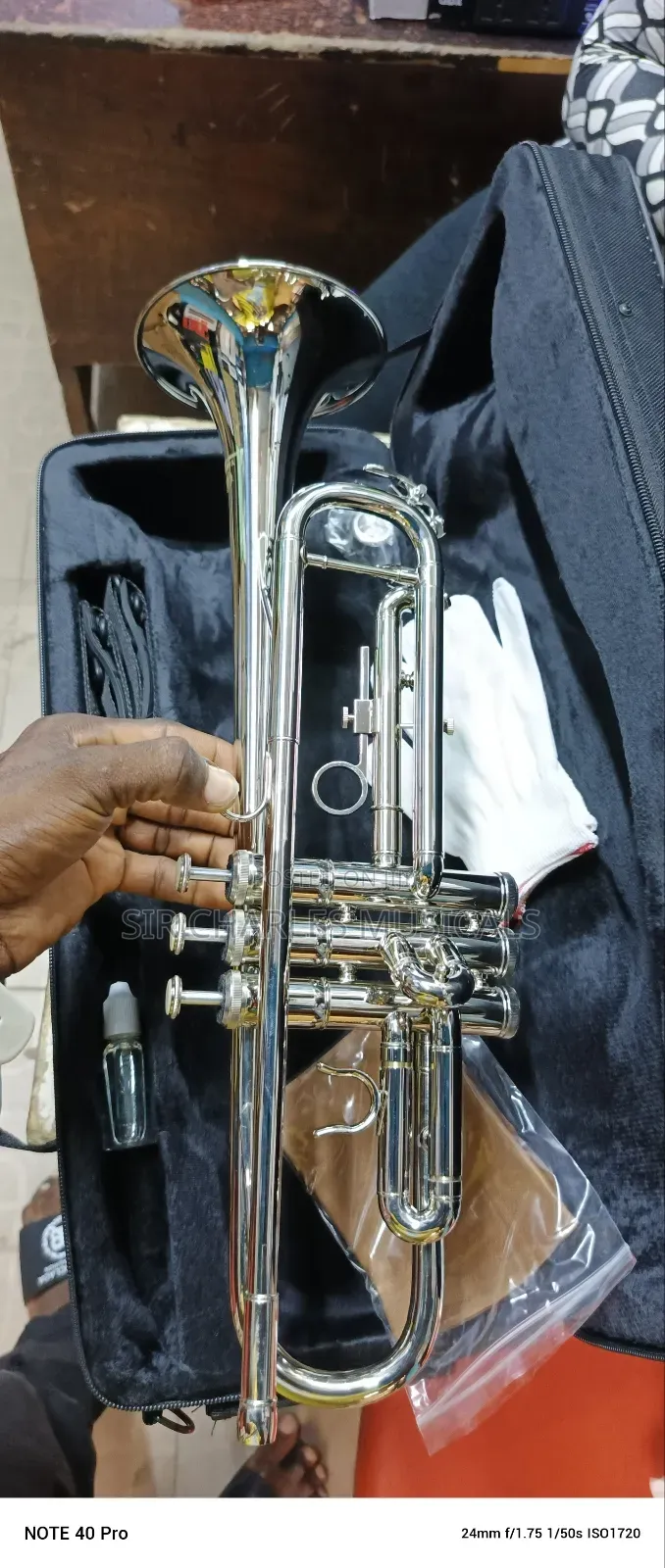 High Quality Yamaha Trumpets Available in Gold and Silver