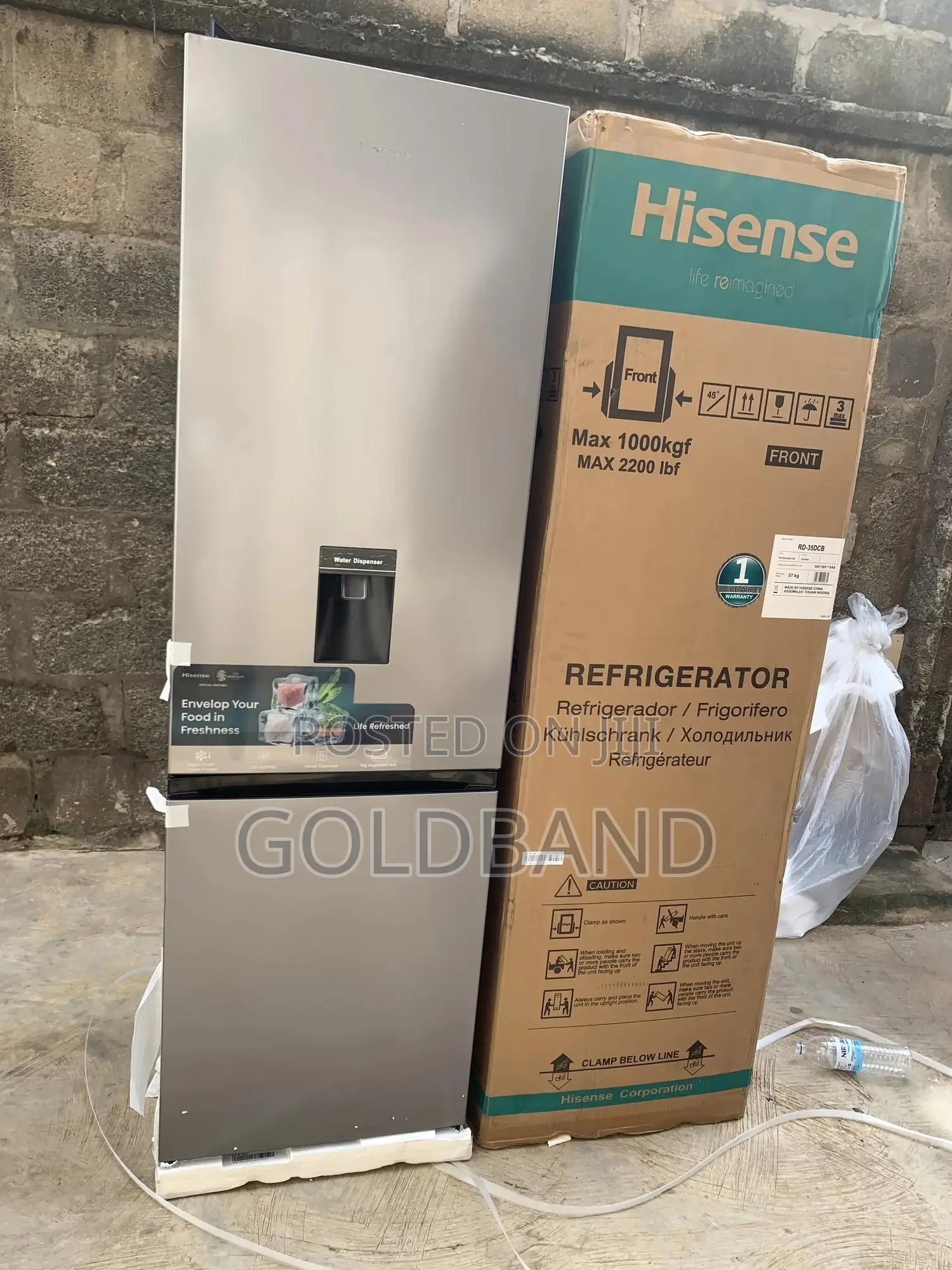 Perfect for Your Home Hisense 264l Double Door Refrigerator