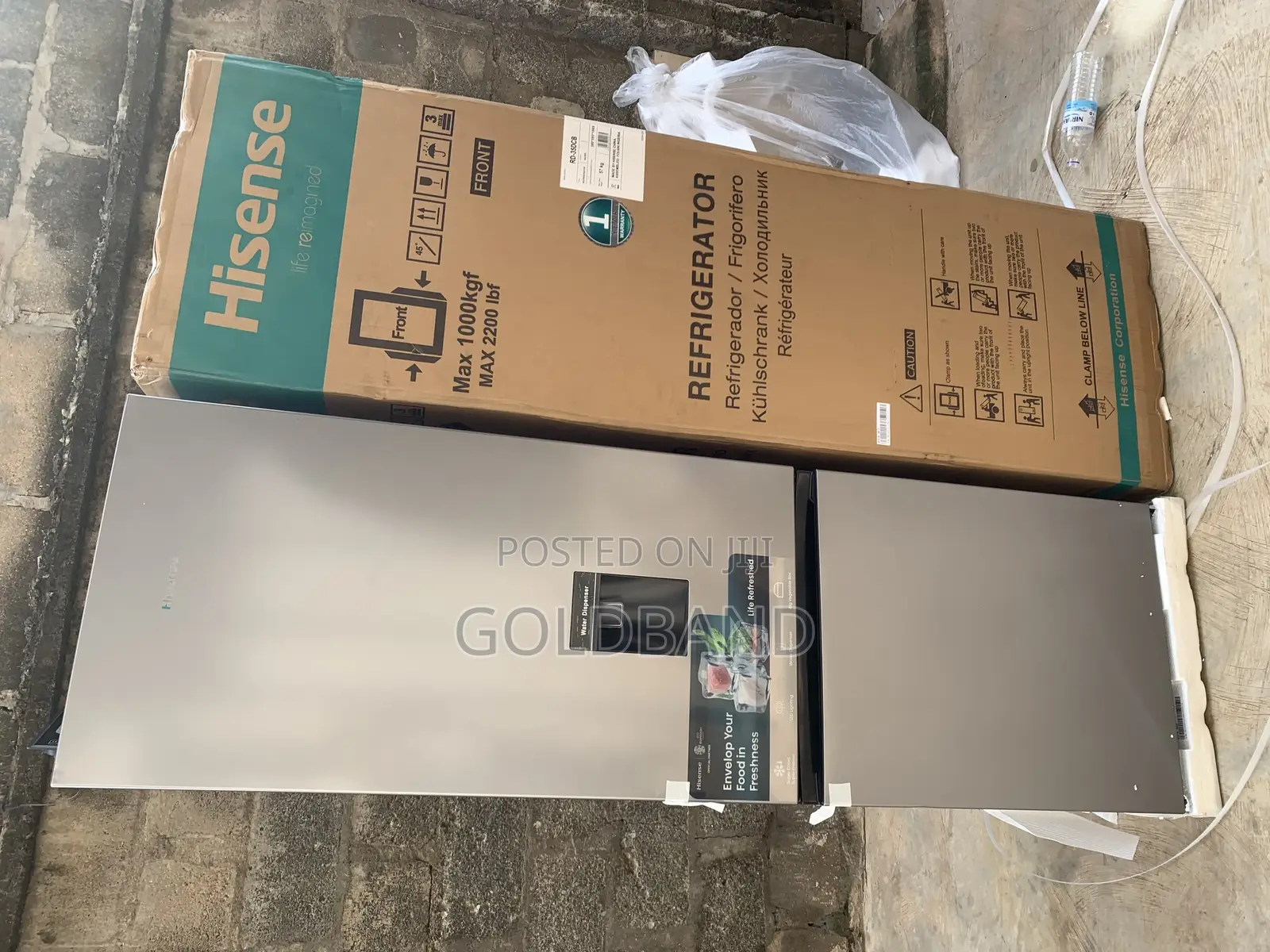 Modern Cooling Hisense 264l Double Door Refrigerator