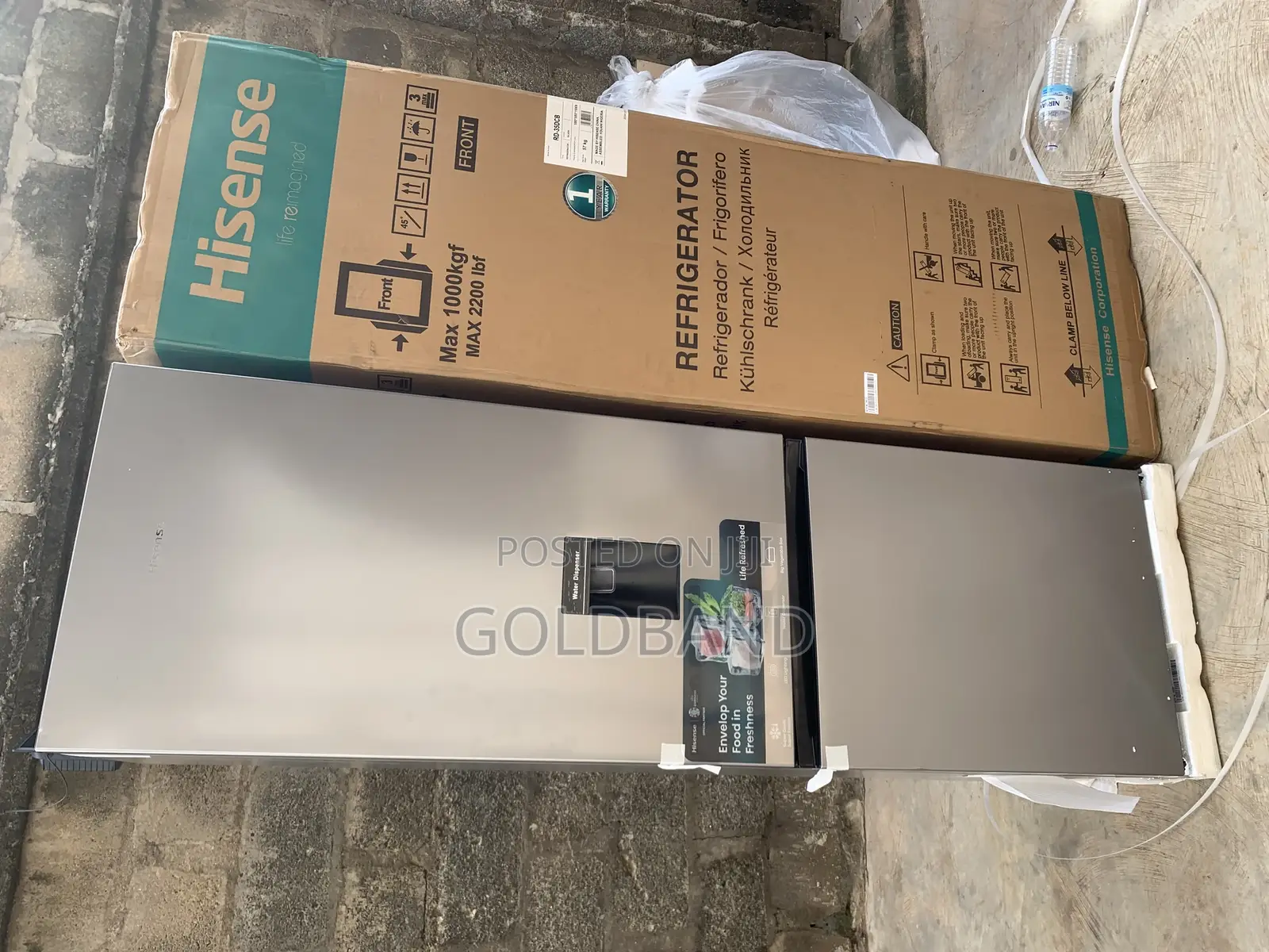Energy Efficient Hisense 264l Double Door Refrigerator