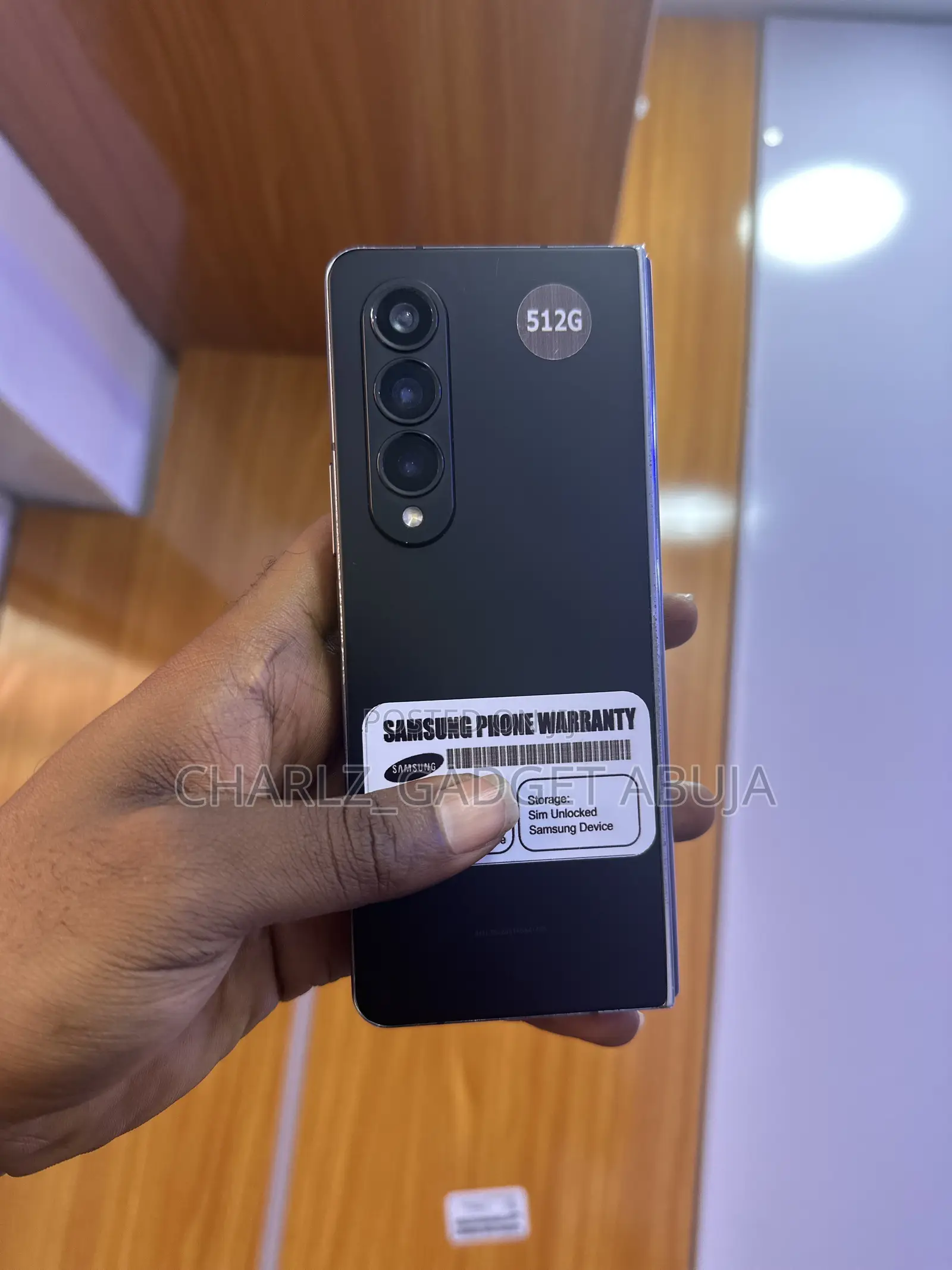 Samsung Galaxy Z Fold4 512 GB Black