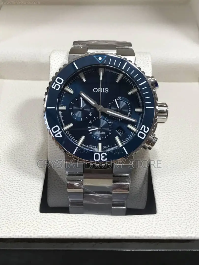 Oris Quality Luxury Men Chain Strap Wristwatch