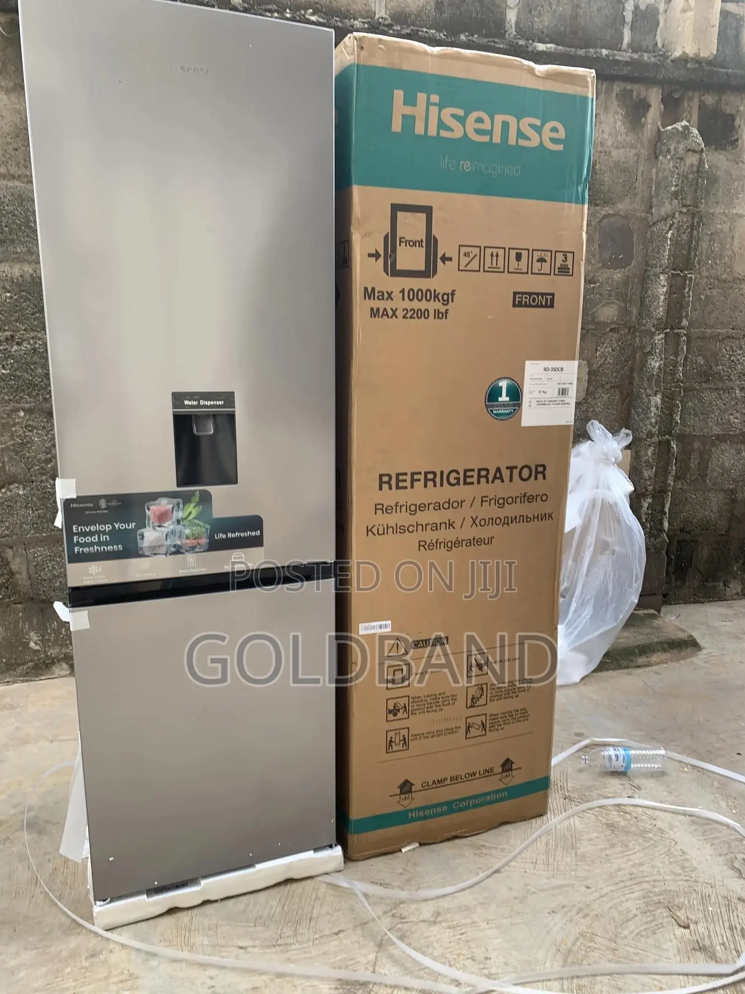 Hisense 264l Double Door Fridge (Cool More, Stress Less)