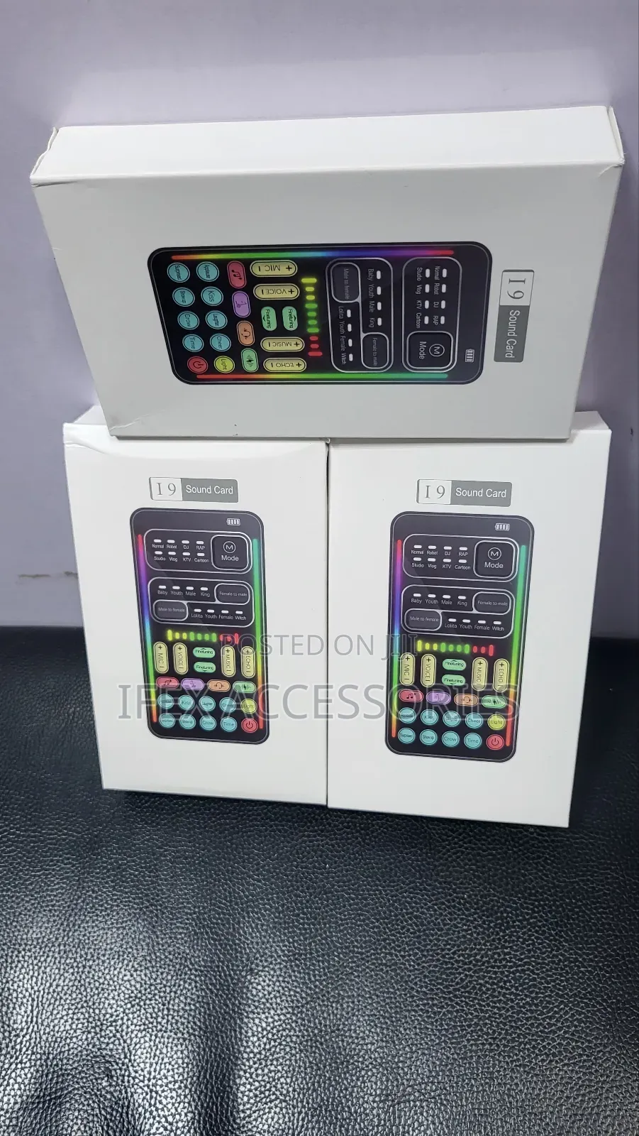 19 Sound Card Voice Changer Device With Different Sounds