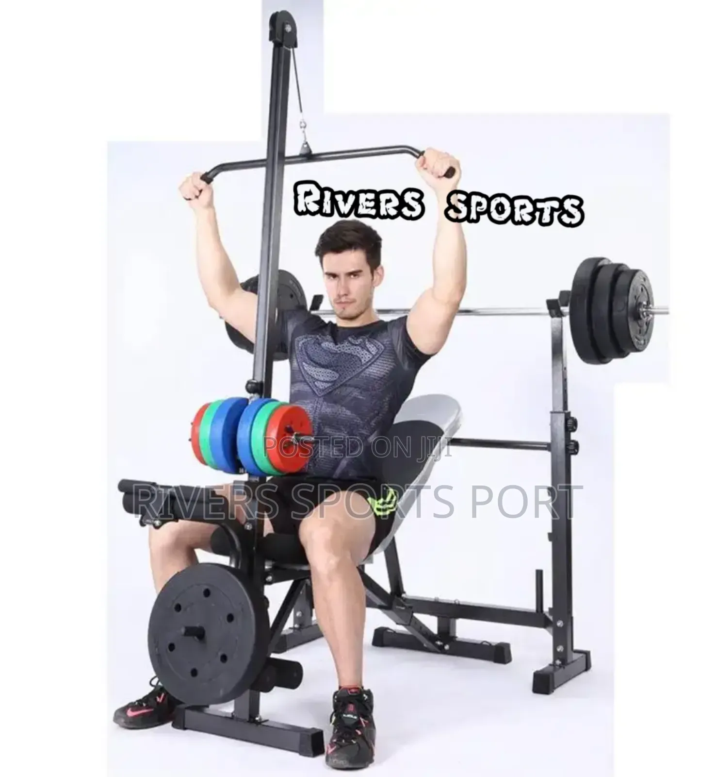 Heavy-D Commercial Weight Bench Multi-Functional Bench Press