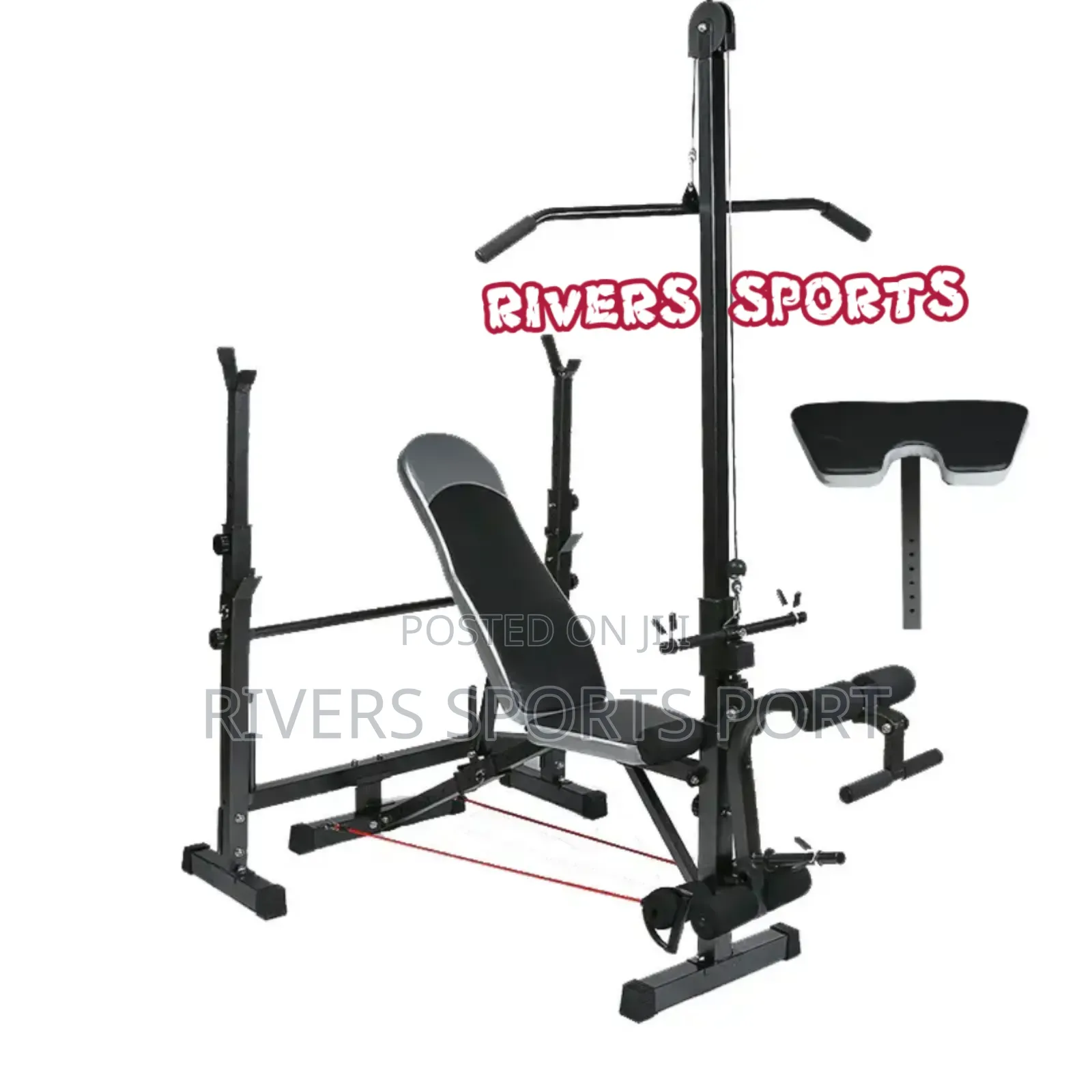 Heavy-D Commercial Weight Bench Multi-Functional Bench Press