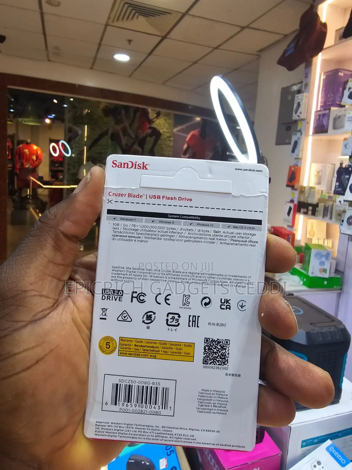 Sandisk Cruzer Blade 8gb Flash Drive