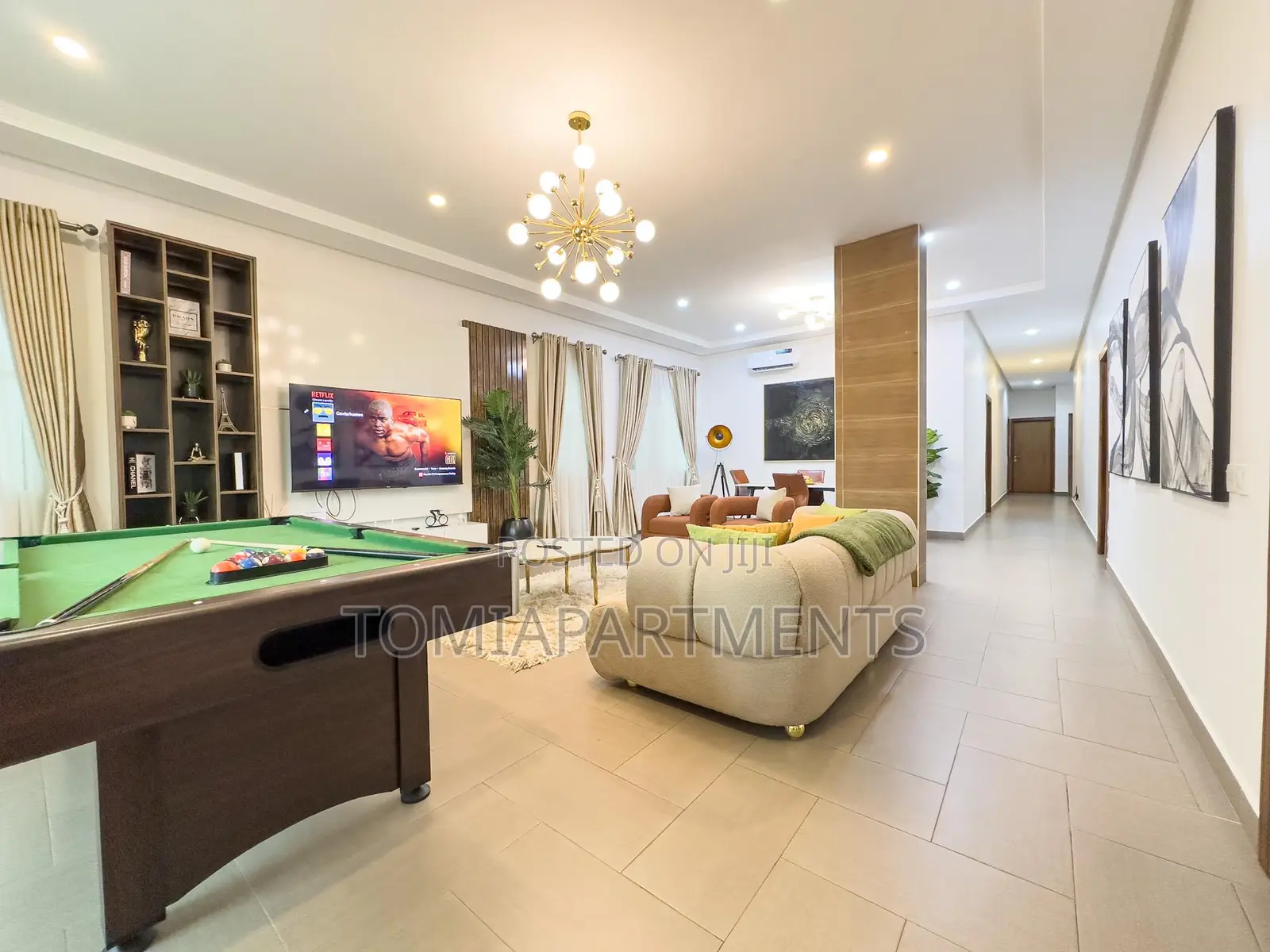 Luxury 2 Bedroom Shortlet With Pool Snooker in Lekki