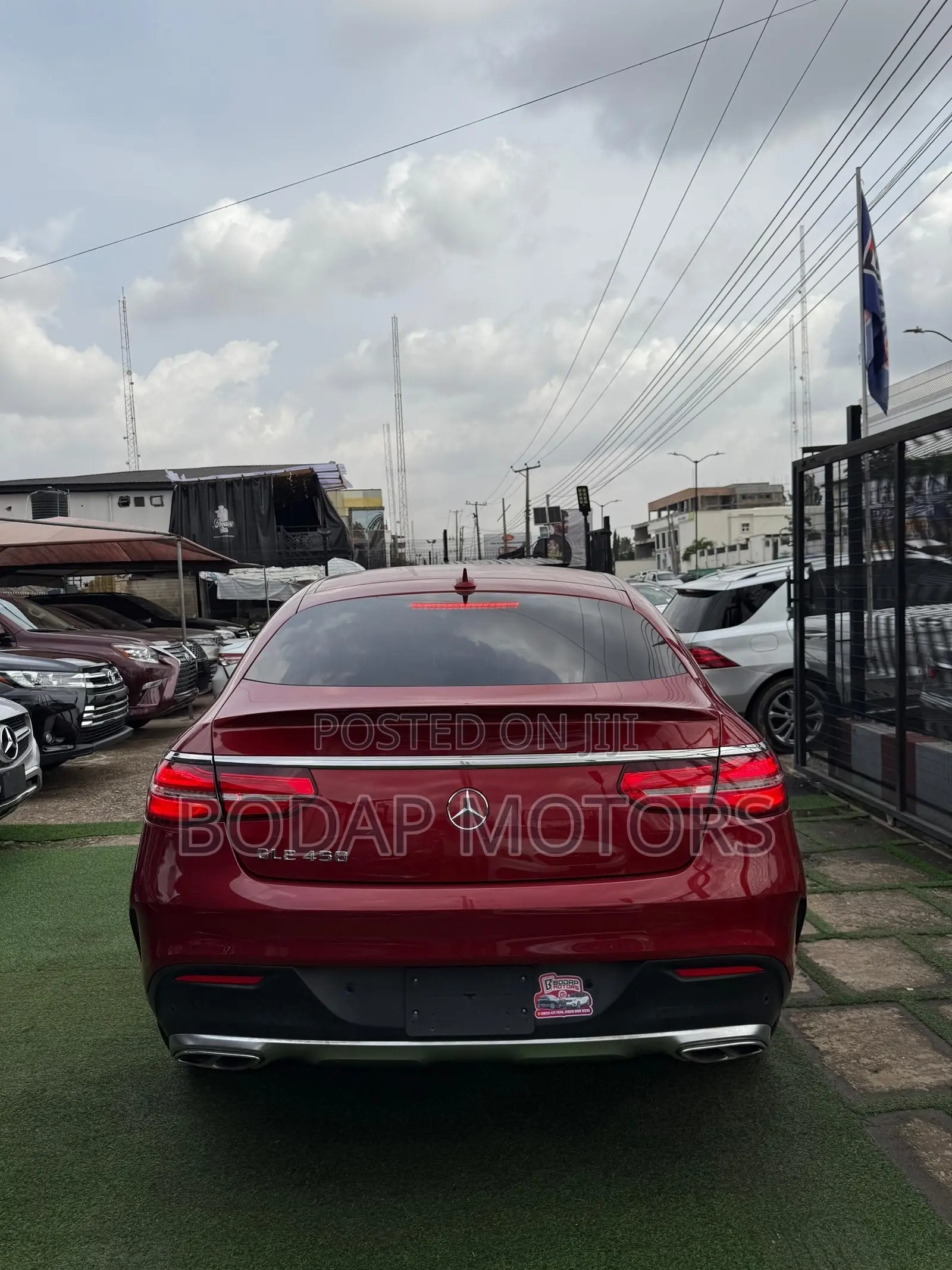 Mercedes-Benz GLE-Class AMG GLE 43 4MATIC 2016 Red