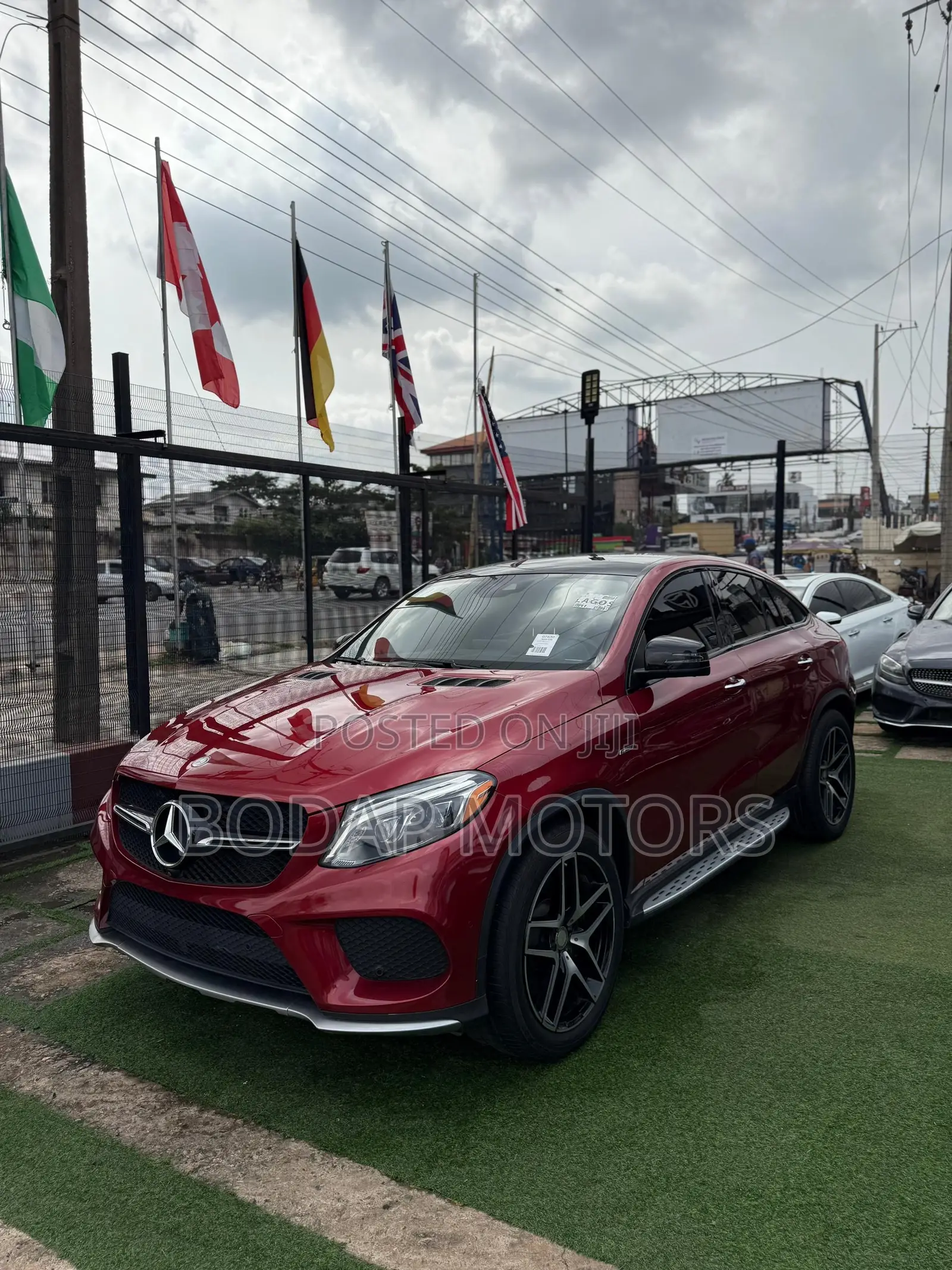 Mercedes-Benz GLE-Class AMG GLE 43 4MATIC 2016 Red