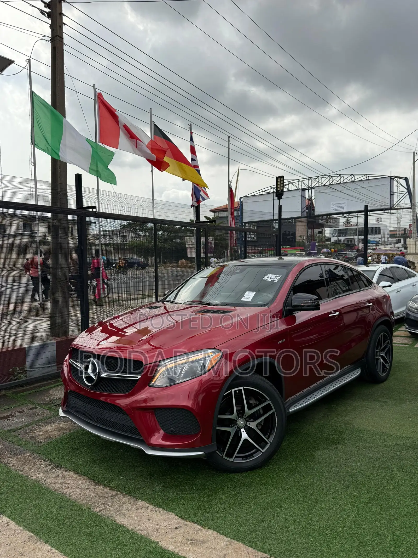 Mercedes-Benz GLE-Class AMG GLE 43 4MATIC 2016 Red