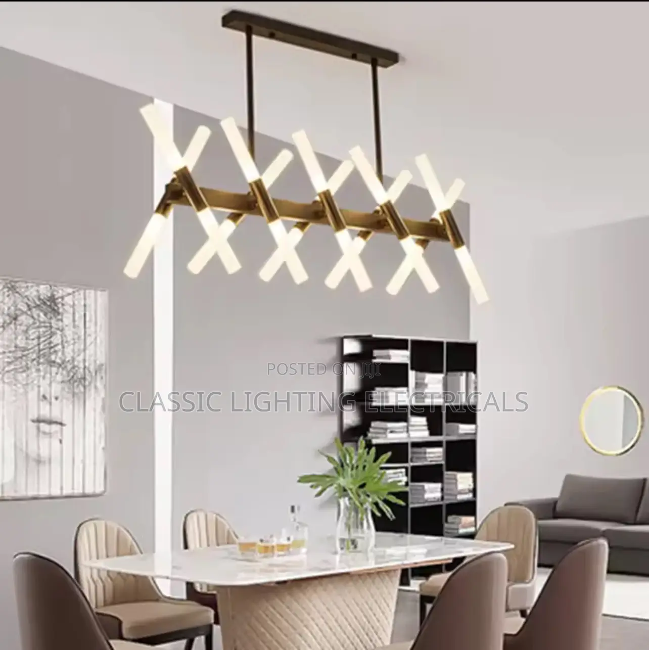 Nordic Pendant Lamp Modern Home Decoration Golden Hardware