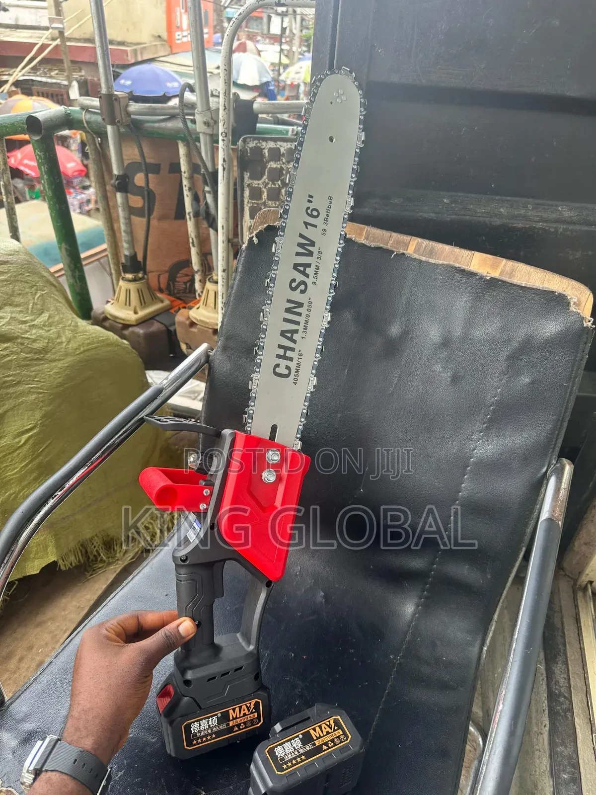 16-Inch Cordles Electric Chainsaw