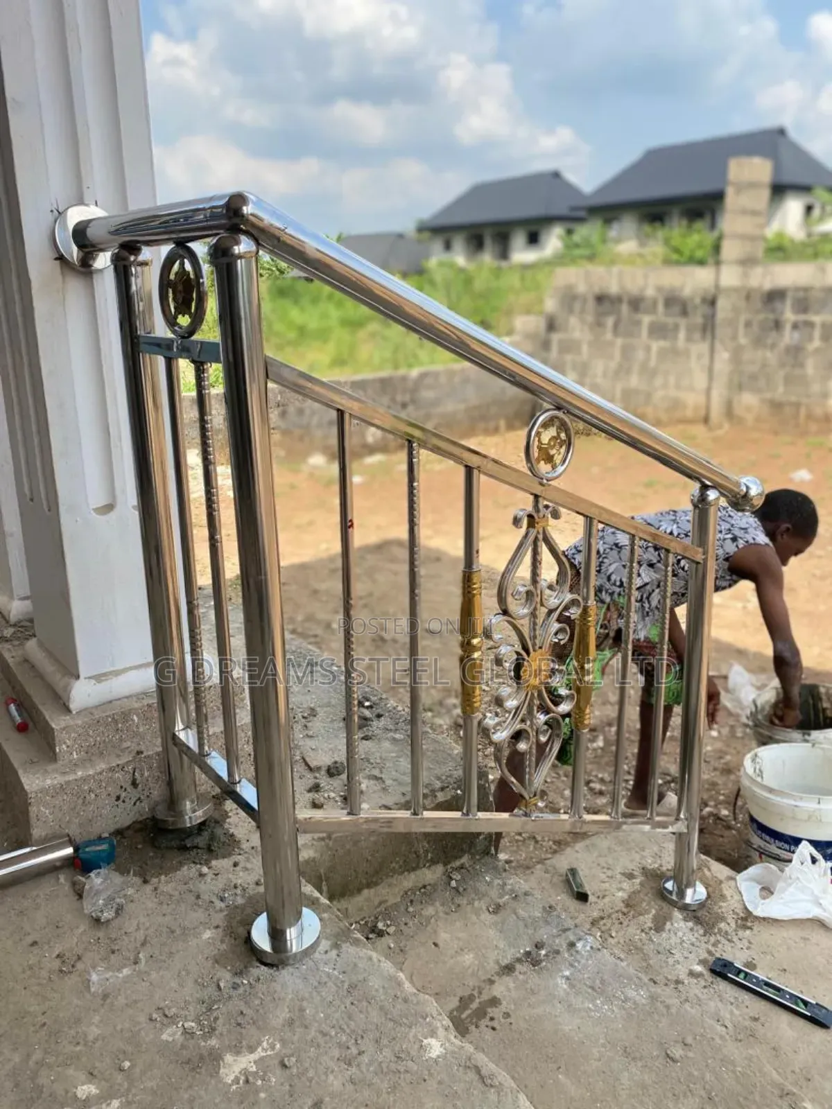 Side House Handrails