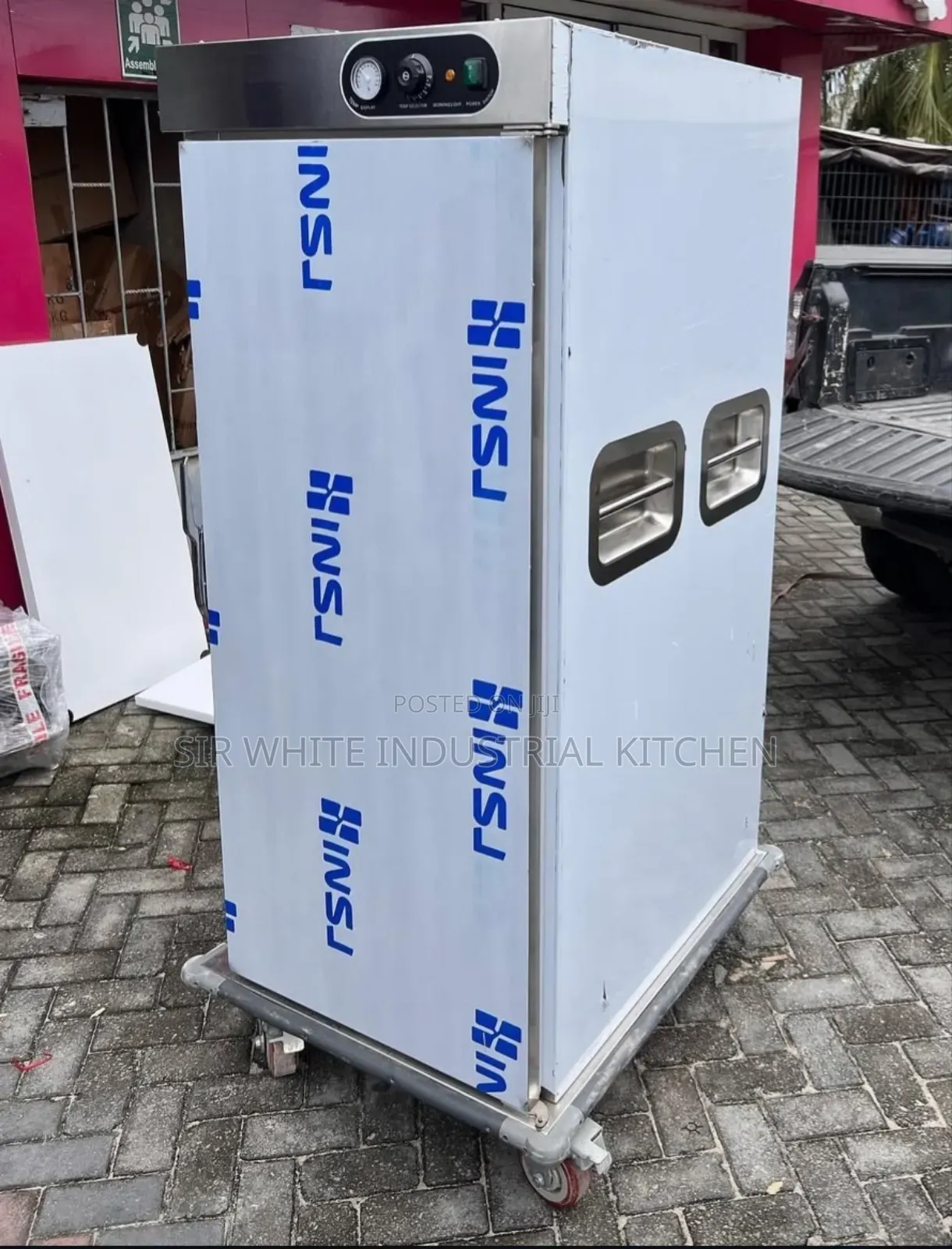 Food Warming Cabinet Cart