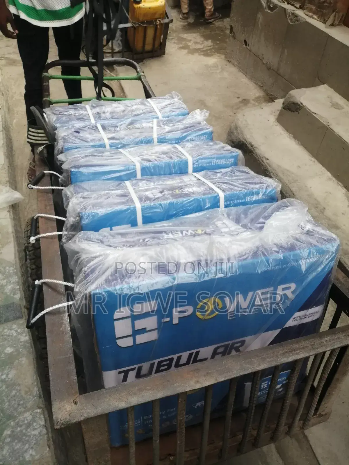 E Power Tall Tubular Battery 220ah