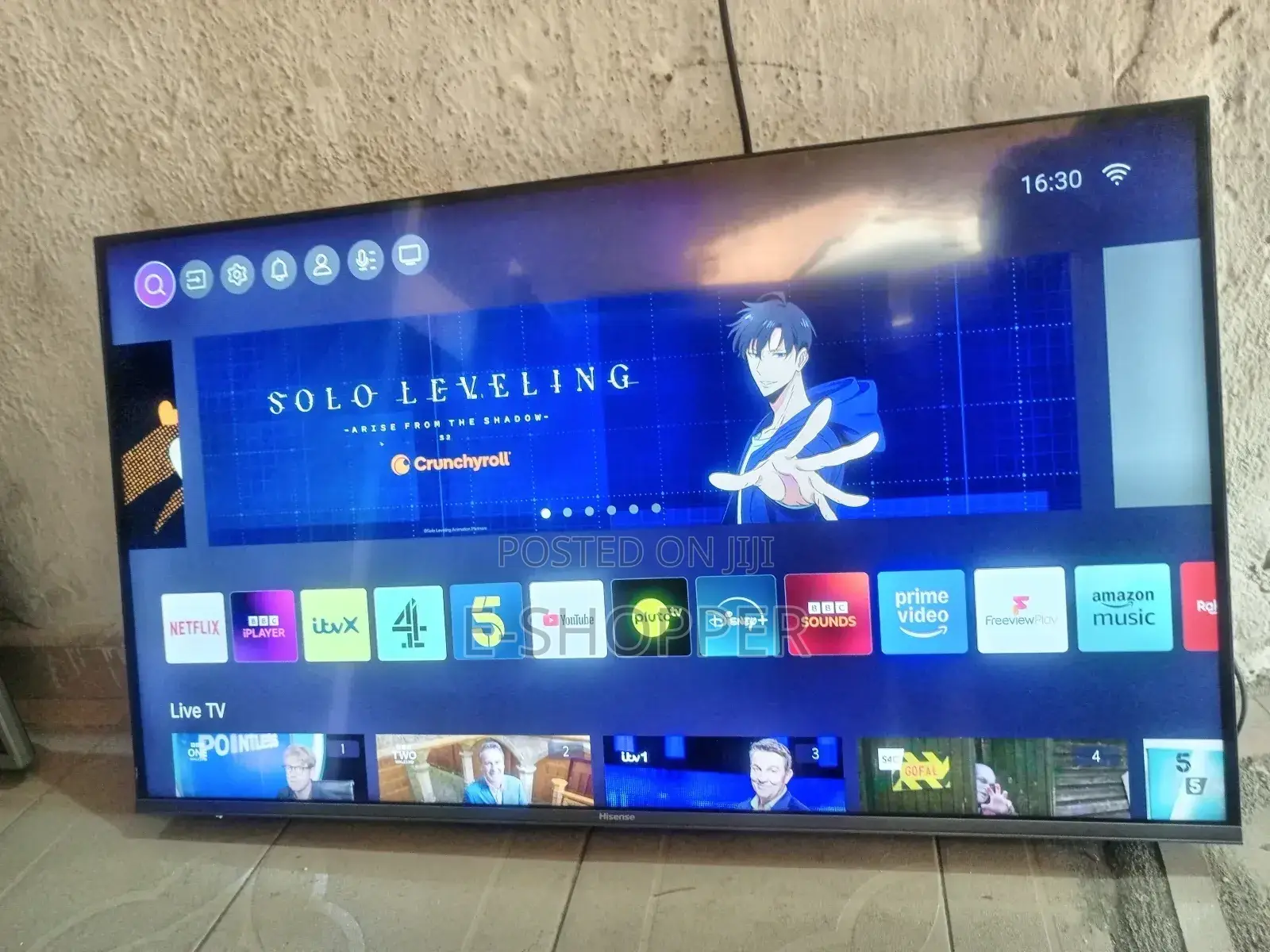 Hisense 43 Inches Smart Uhd Tv – Hdr, Wifi, Clean Uk Used