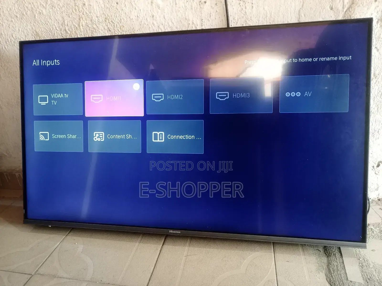 Hisense 43 Inches Smart Uhd Tv – Hdr, Wifi, Clean Uk Used