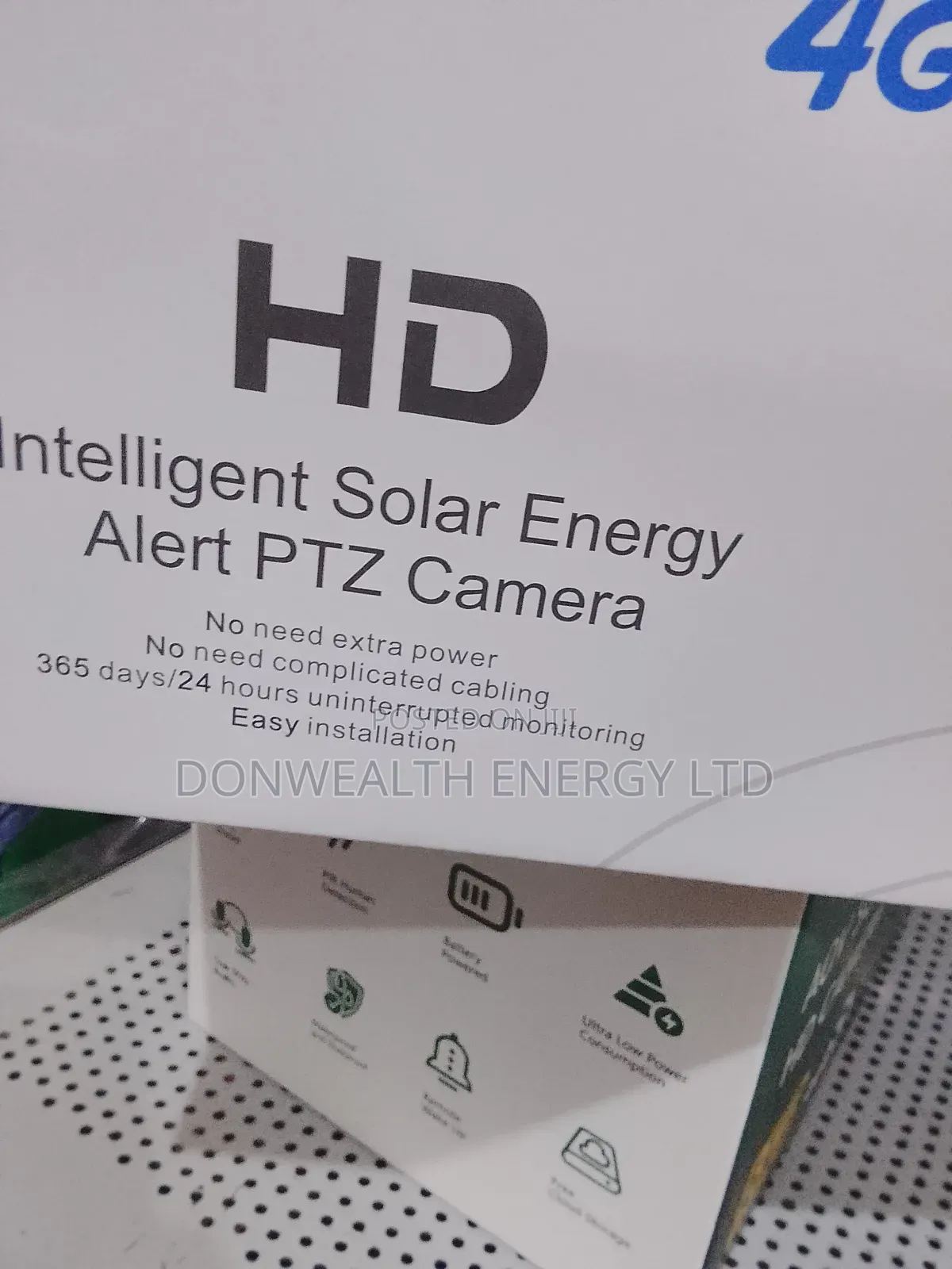 4g Lite Solar Ubox CCTV Camera