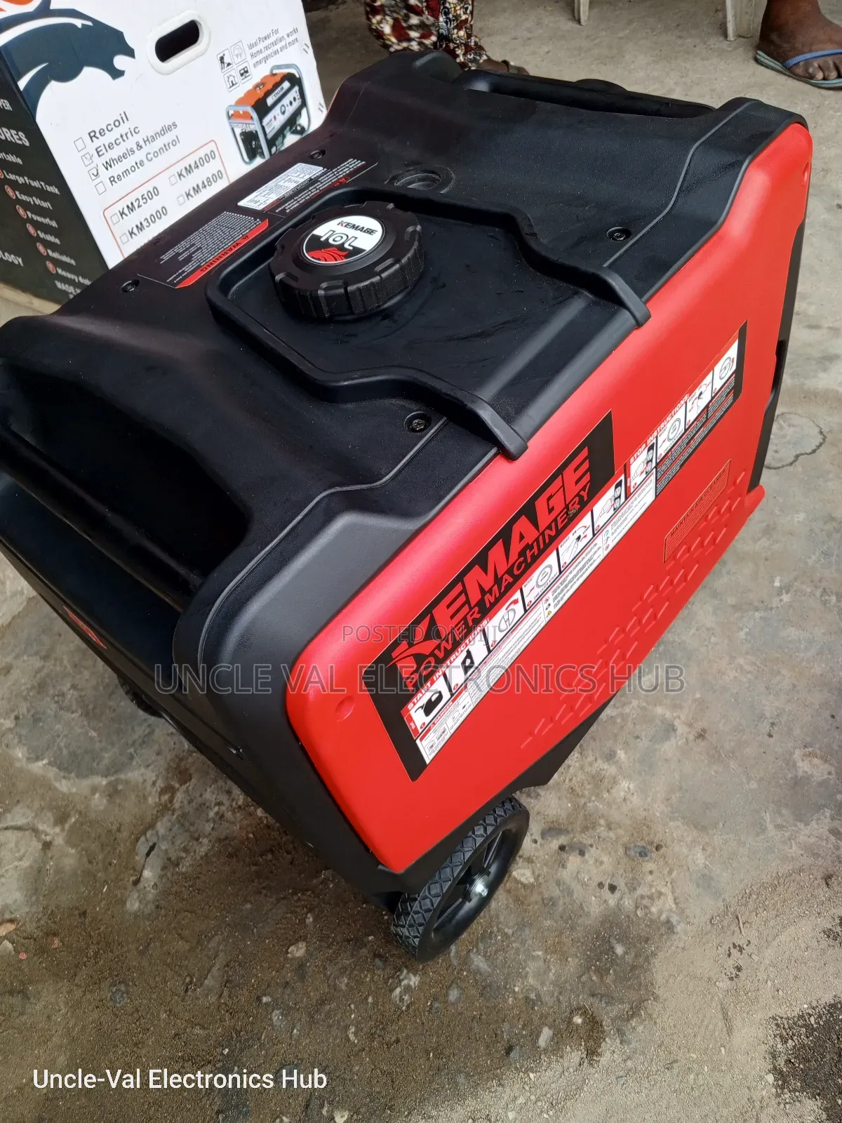 Kemage Ac Silent Inverter Generator Km7500ier