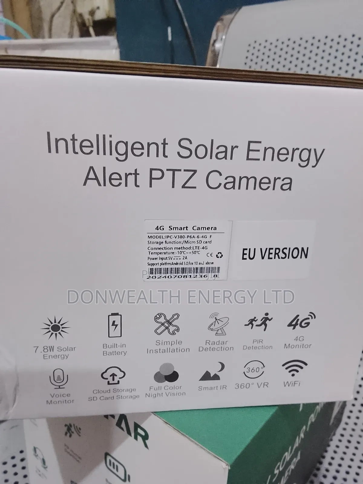 4g Lite Solar Ubox CCTV Camera