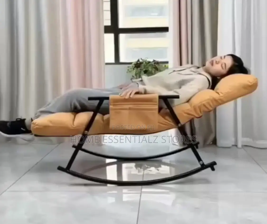 Rocking Chair With Arm Rest - Modern Rocker