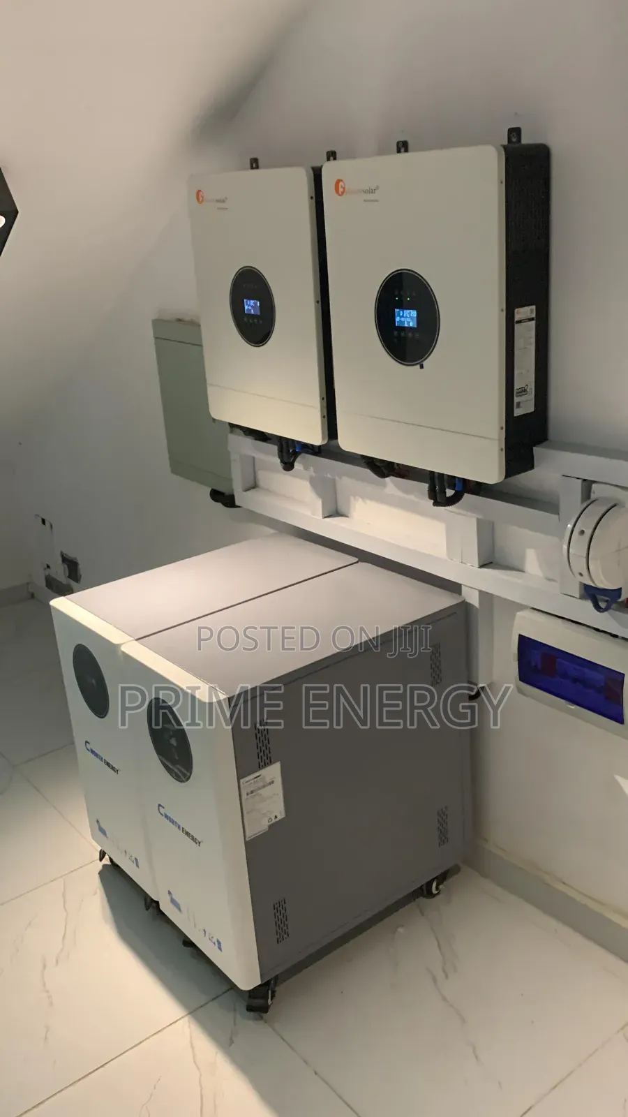 16kva System Setup With 30kwh Cworth Energy Battery