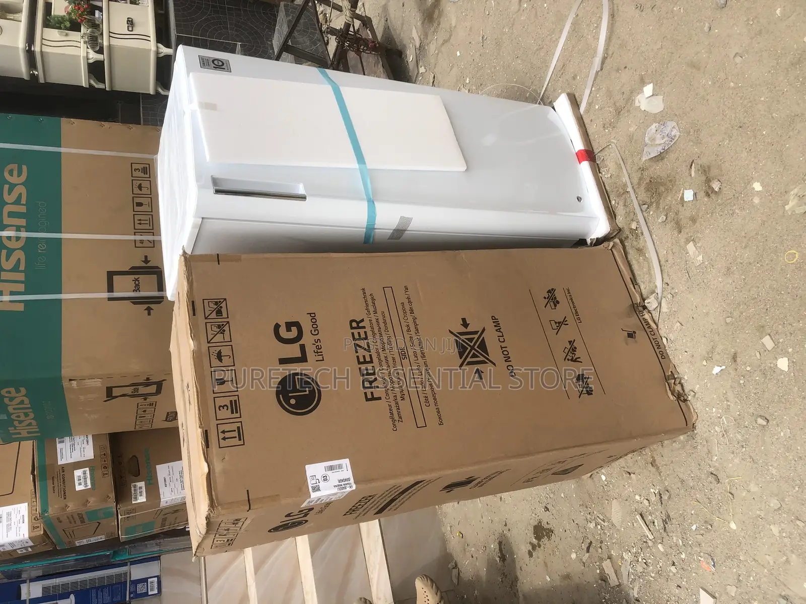 Original Lg 200liters Upright Freezer Frz304