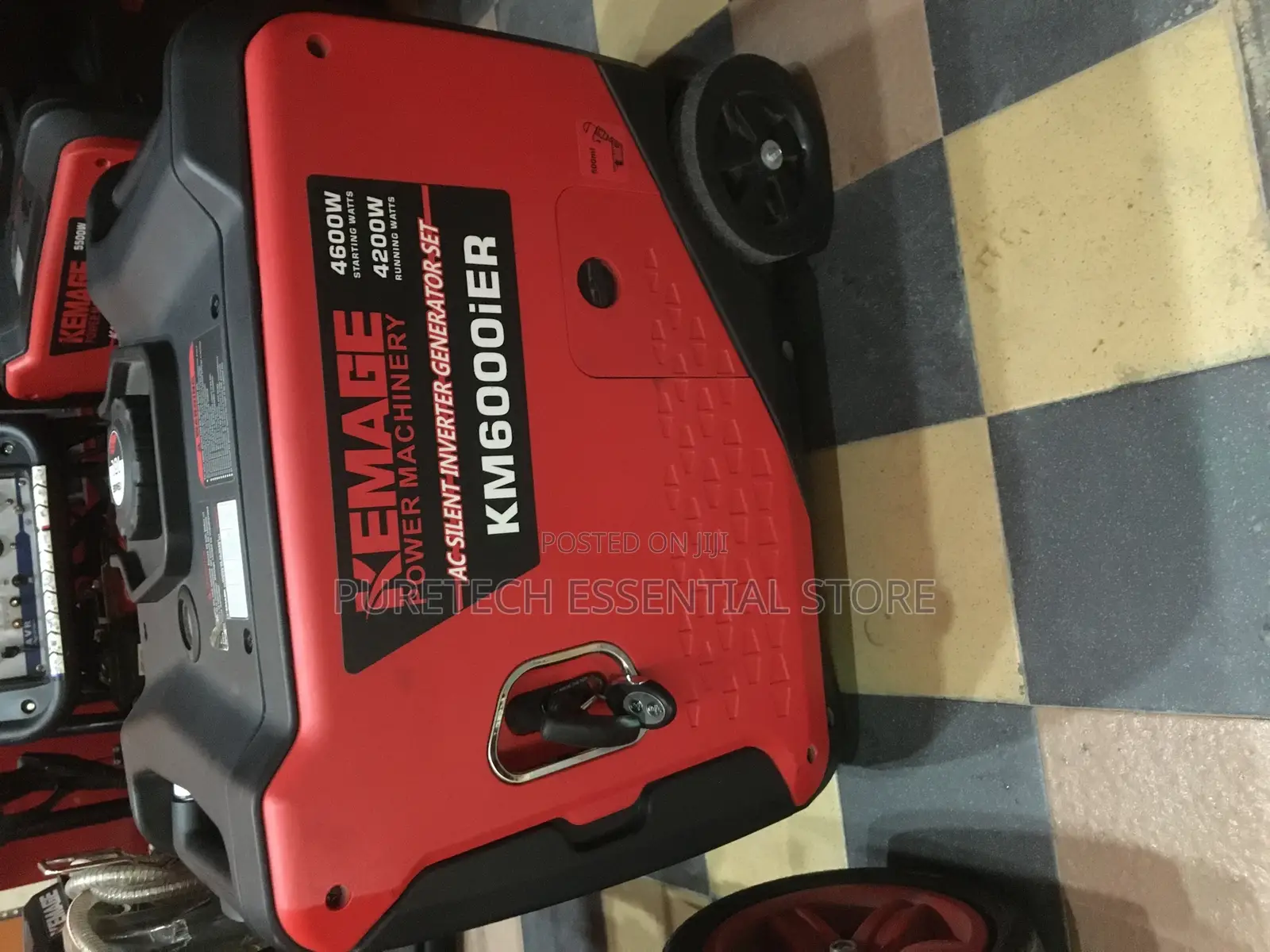 Original Kemage Silent Working Inverter Generator 4.2kva With Remote