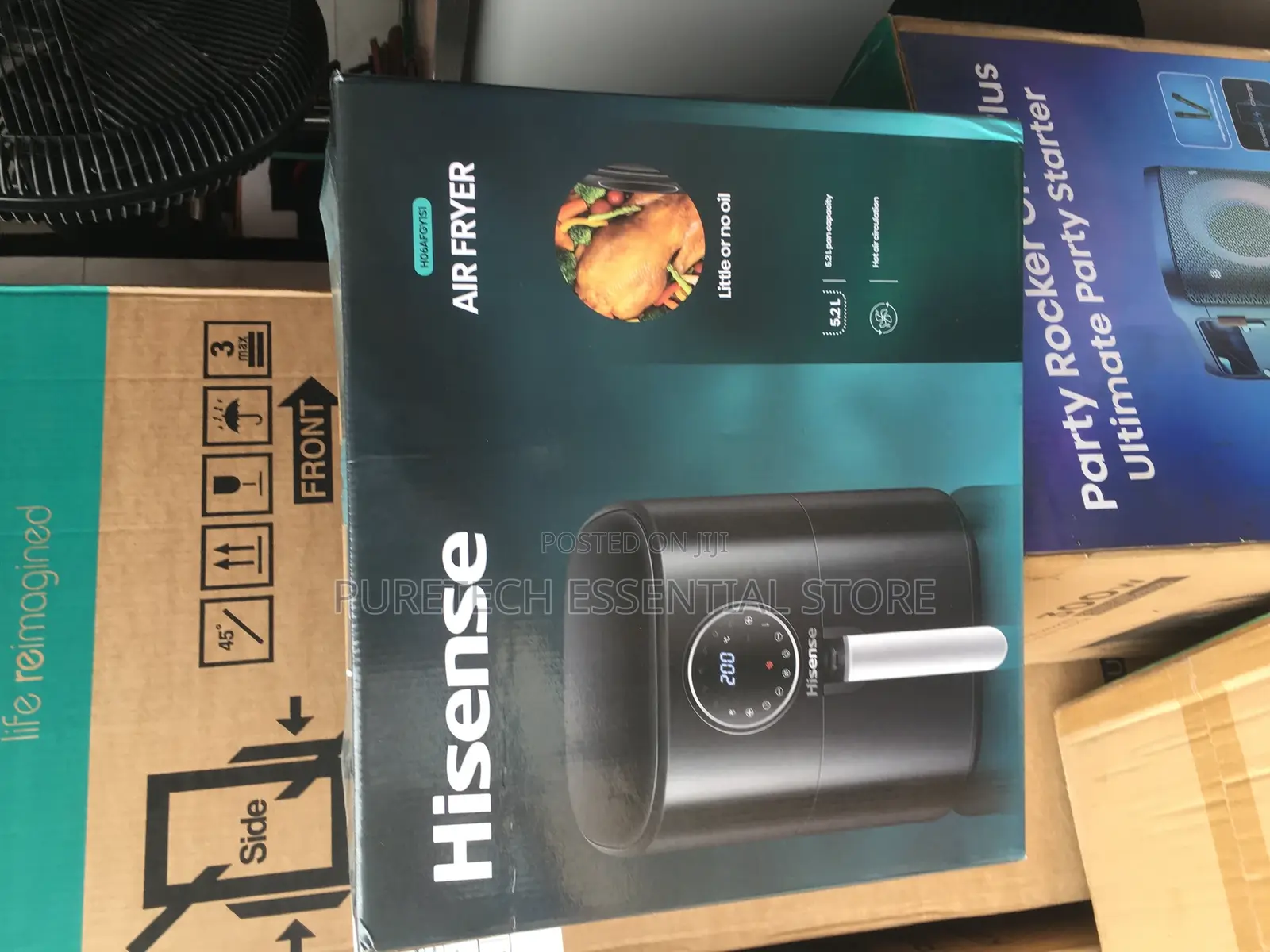 New Hisense 5.2l Little to No Oil Air Fryer