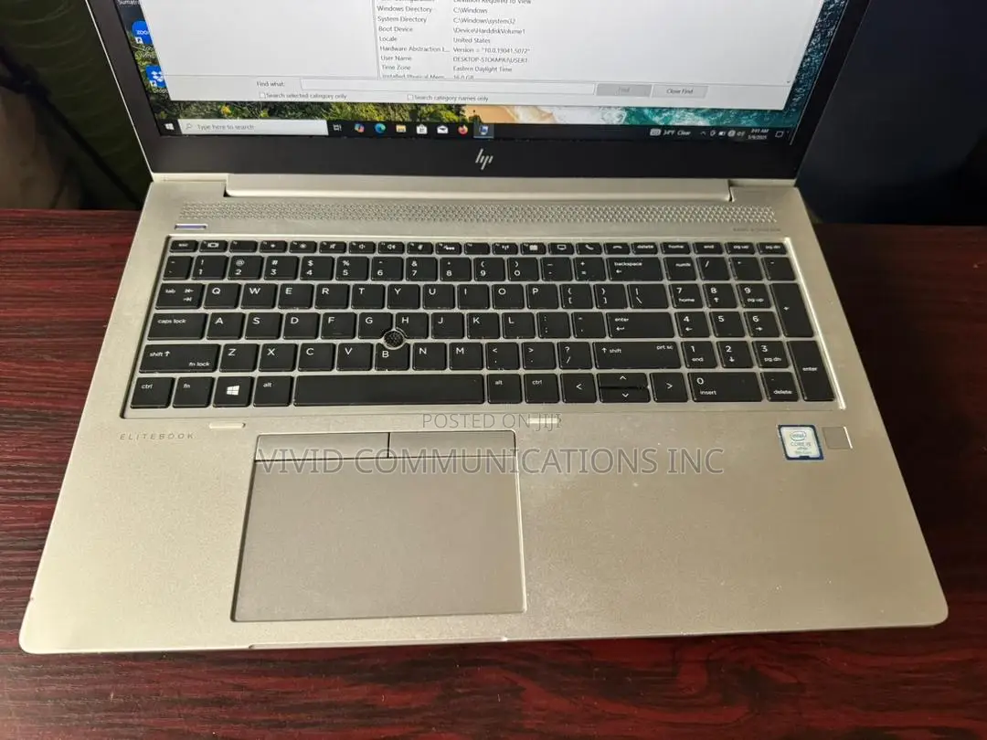 Laptop HP EliteBook 850 G6 16GB Intel Core I5 SSD 512GB
