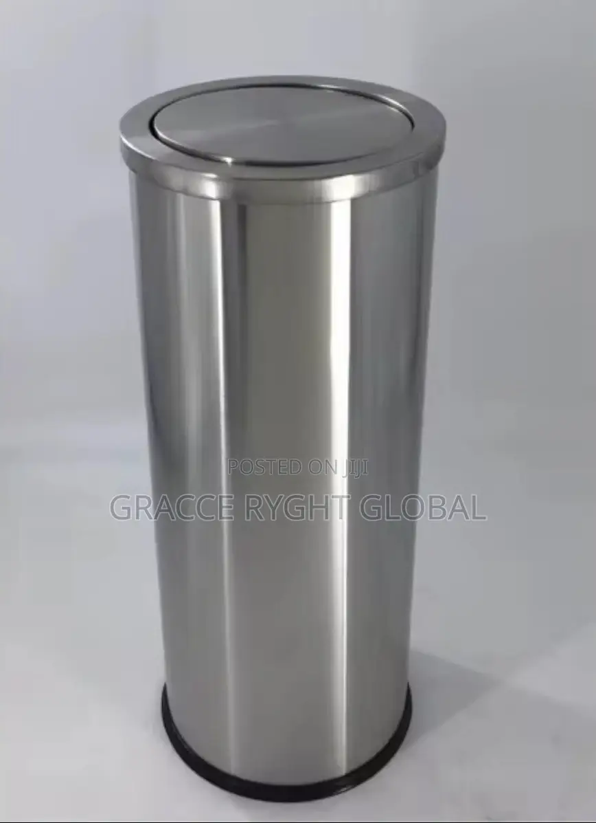 30l Stainless Steel Swing Top Waste Bin