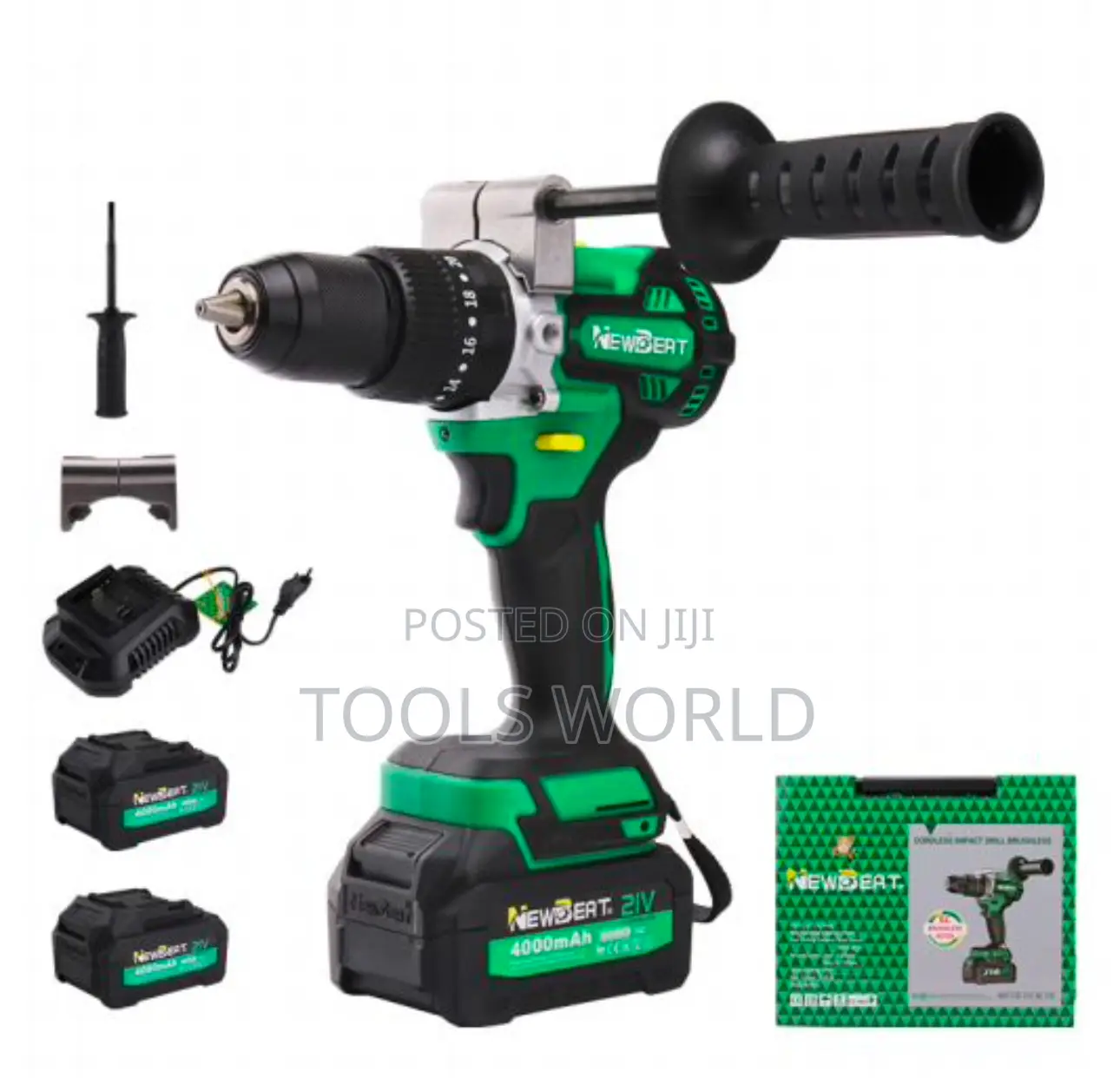 Brushless Beast! 21v Cordless Impact Drill – 120nm Torque