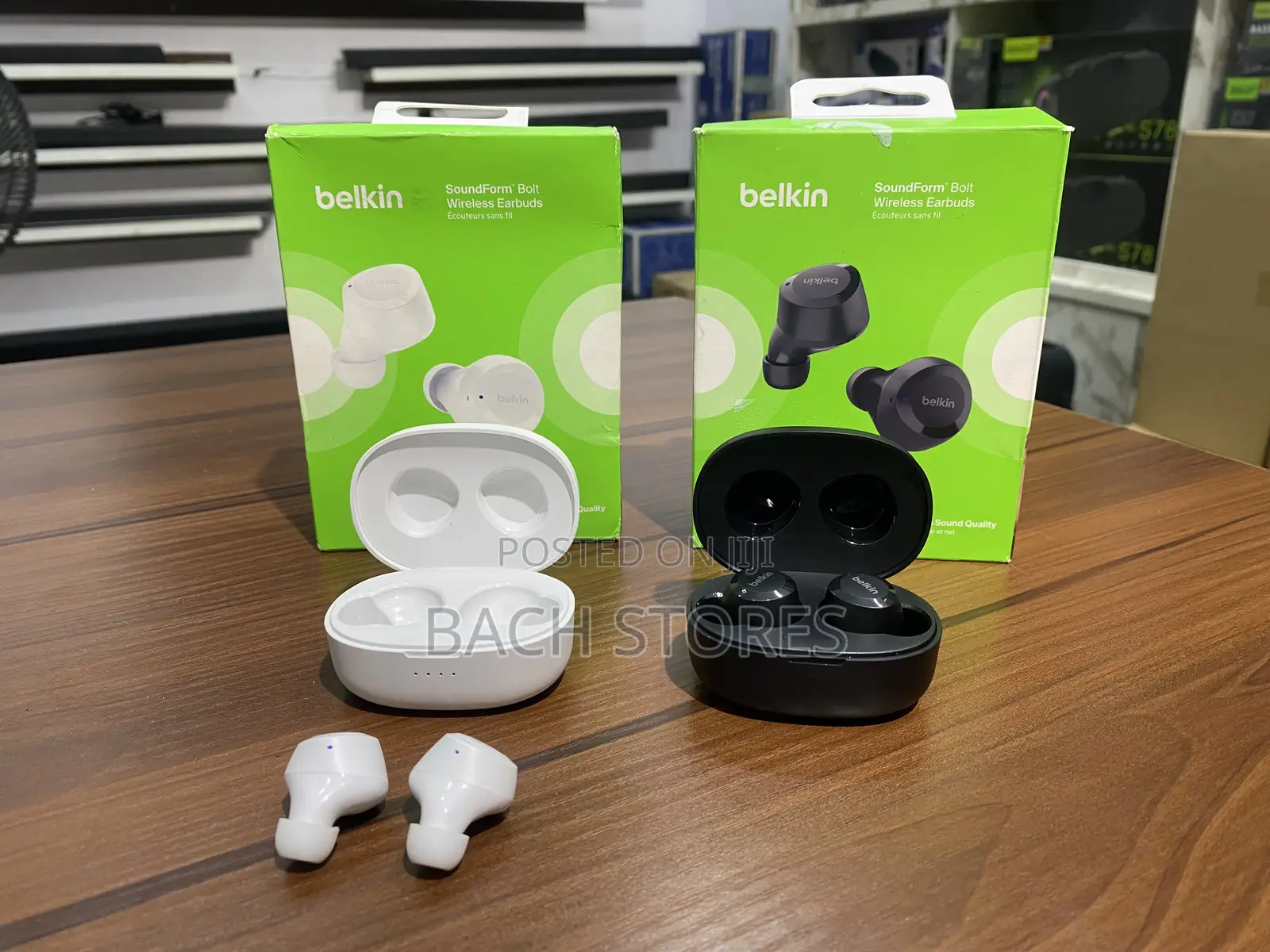 Belkin Soundform Bolt Wireless Earbuds