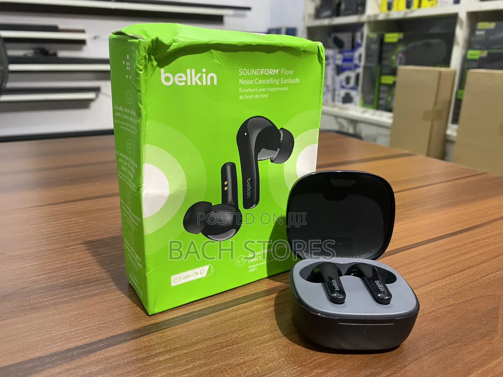 Belkin Soundform Flow Earbud With Active Noise Cancellation