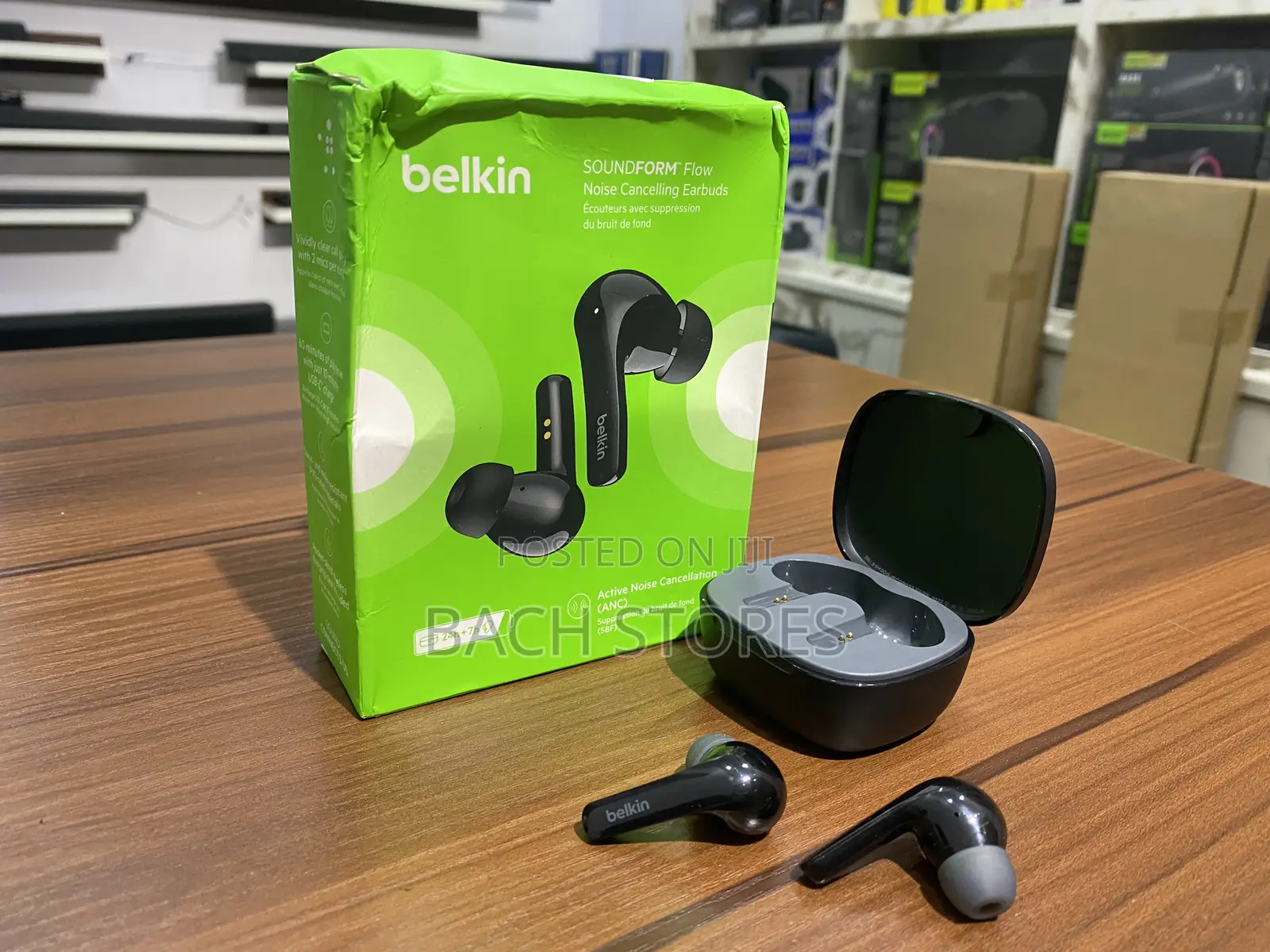 Belkin Soundform Flow Earbud With Active Noise Cancellation