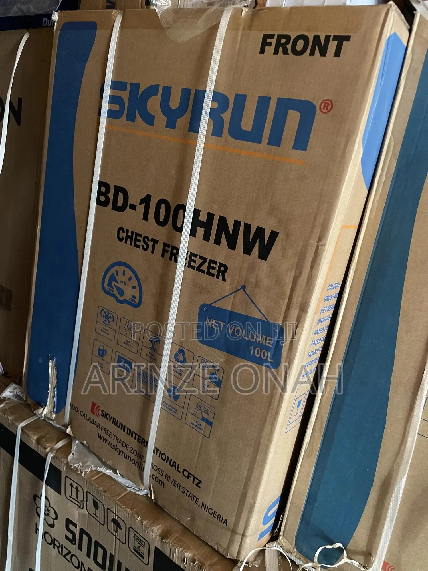 Skyrun Single Door Chest Freezer