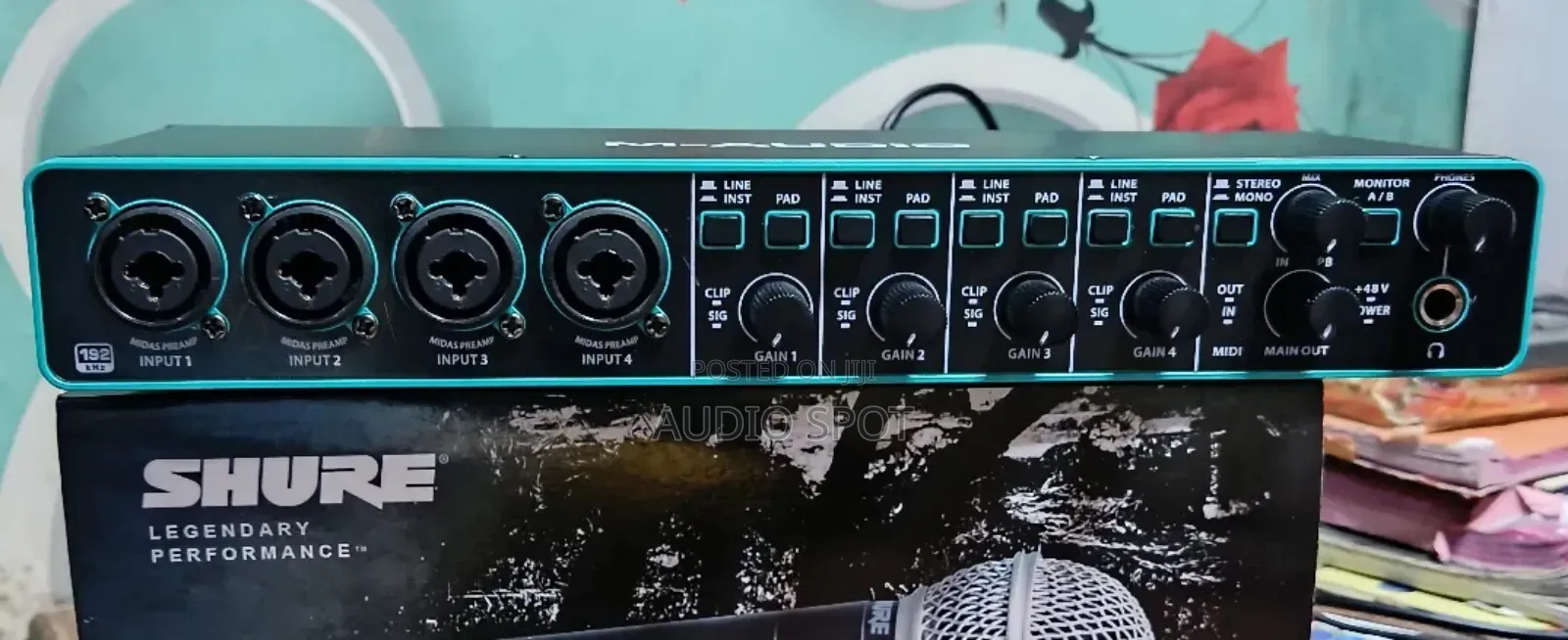 M-audio Umc404 Sound Card /Usb Audio Interface