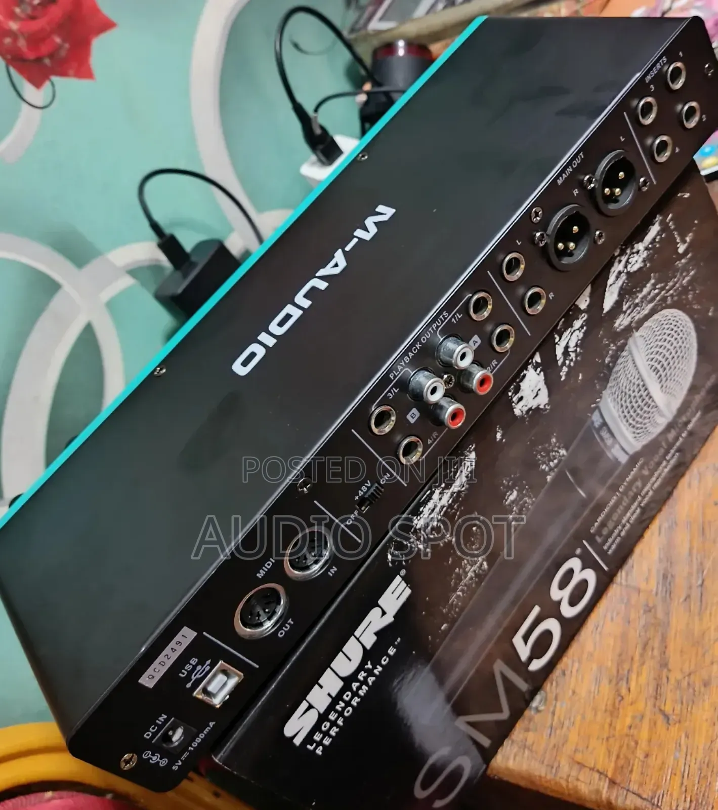 M-audio Umc404 Sound Card /Usb Audio Interface