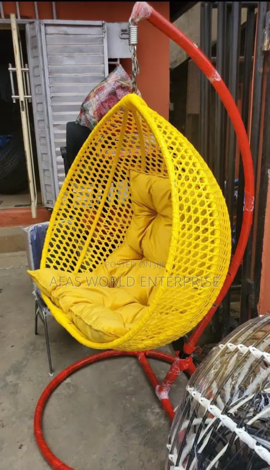 Beautiful Yellow Swing Chair